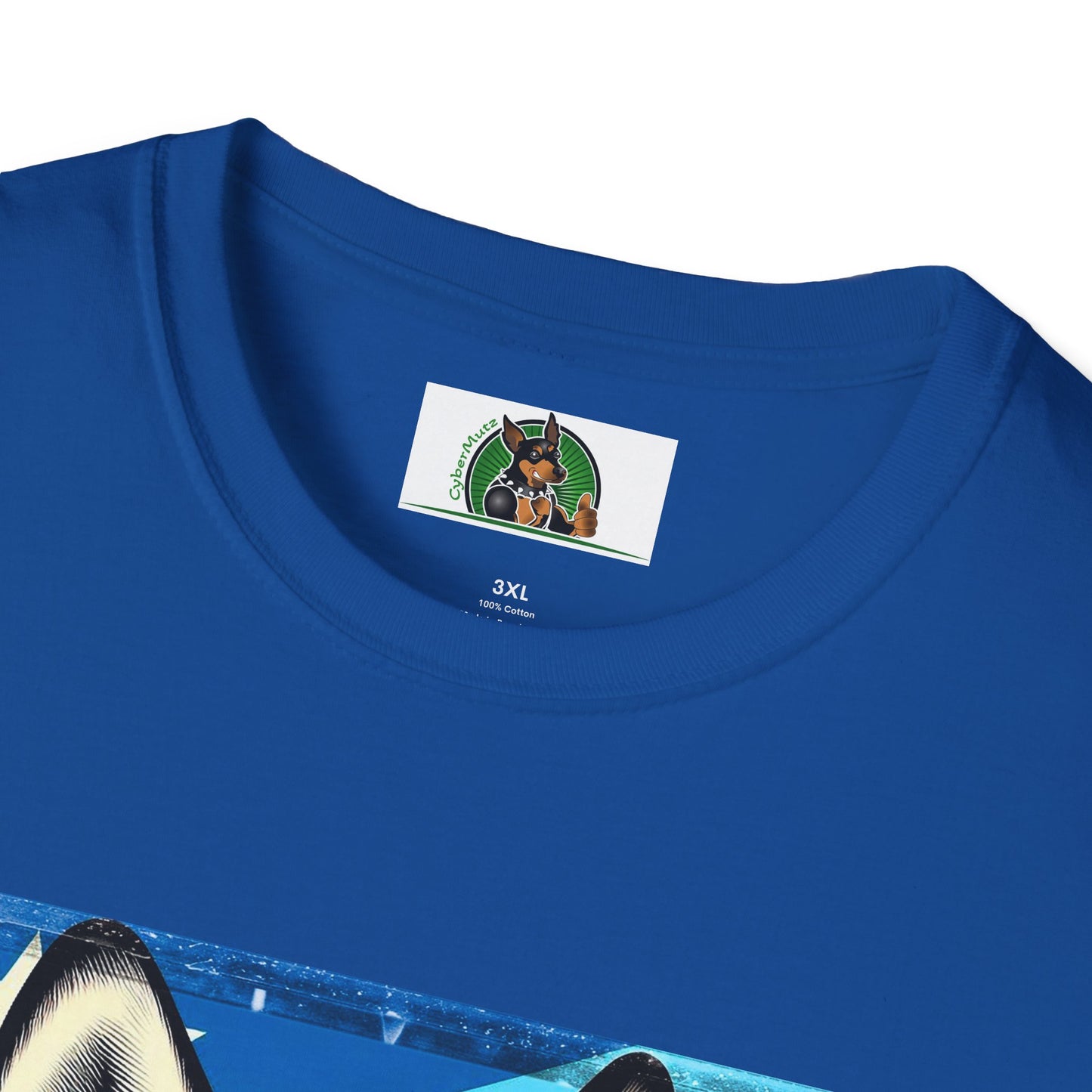 Husky super hero shirt T-Shirt Printify