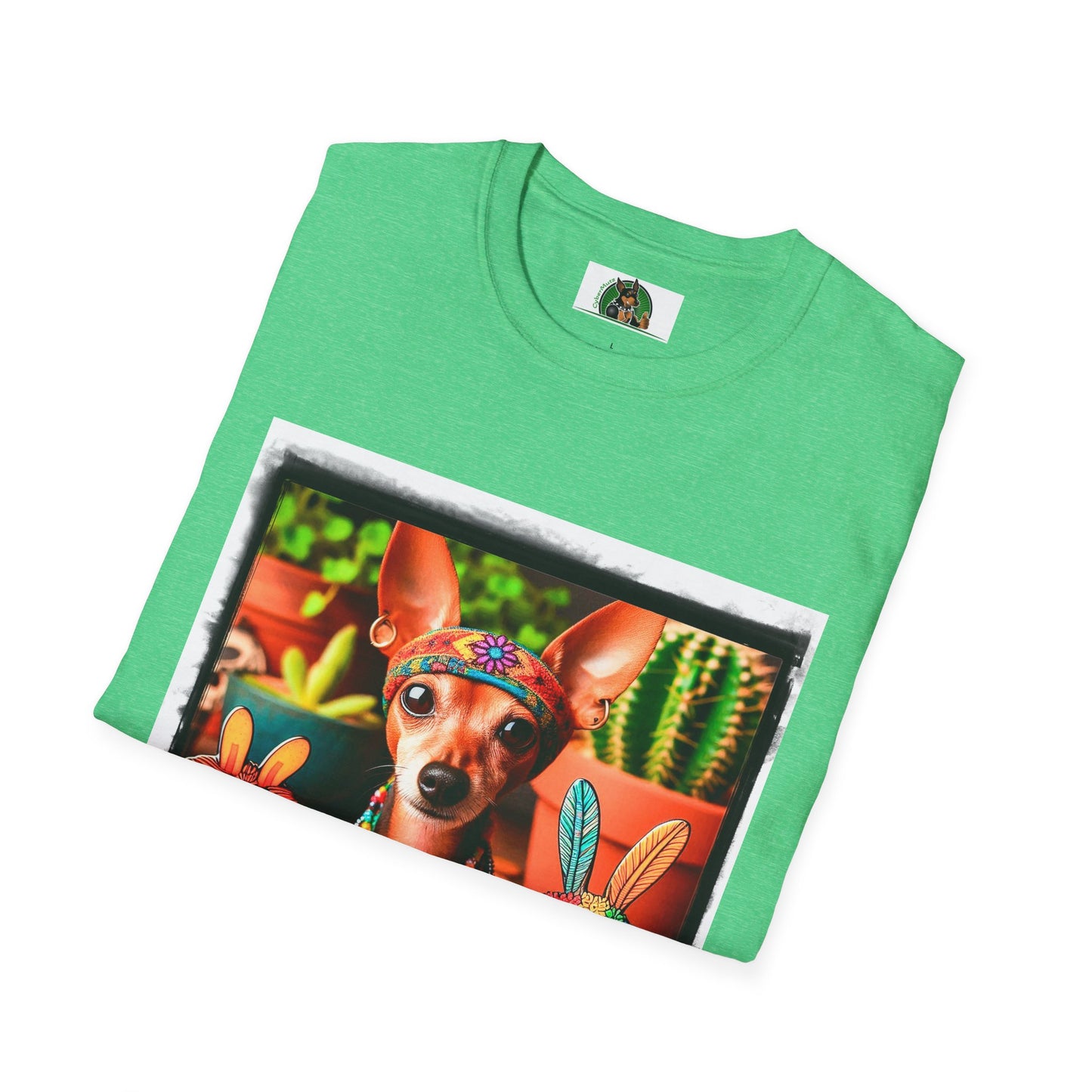 Min Pin T-Shirt 70s hippie