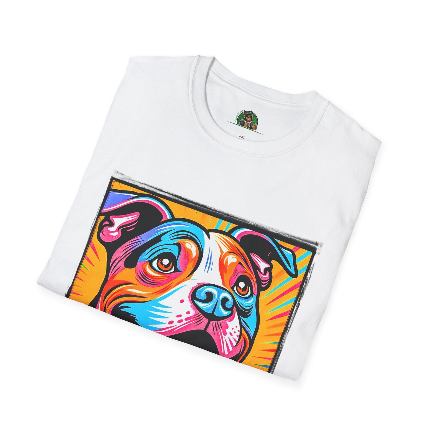 Pit Bull pretty colors shirt T-Shirt Printify