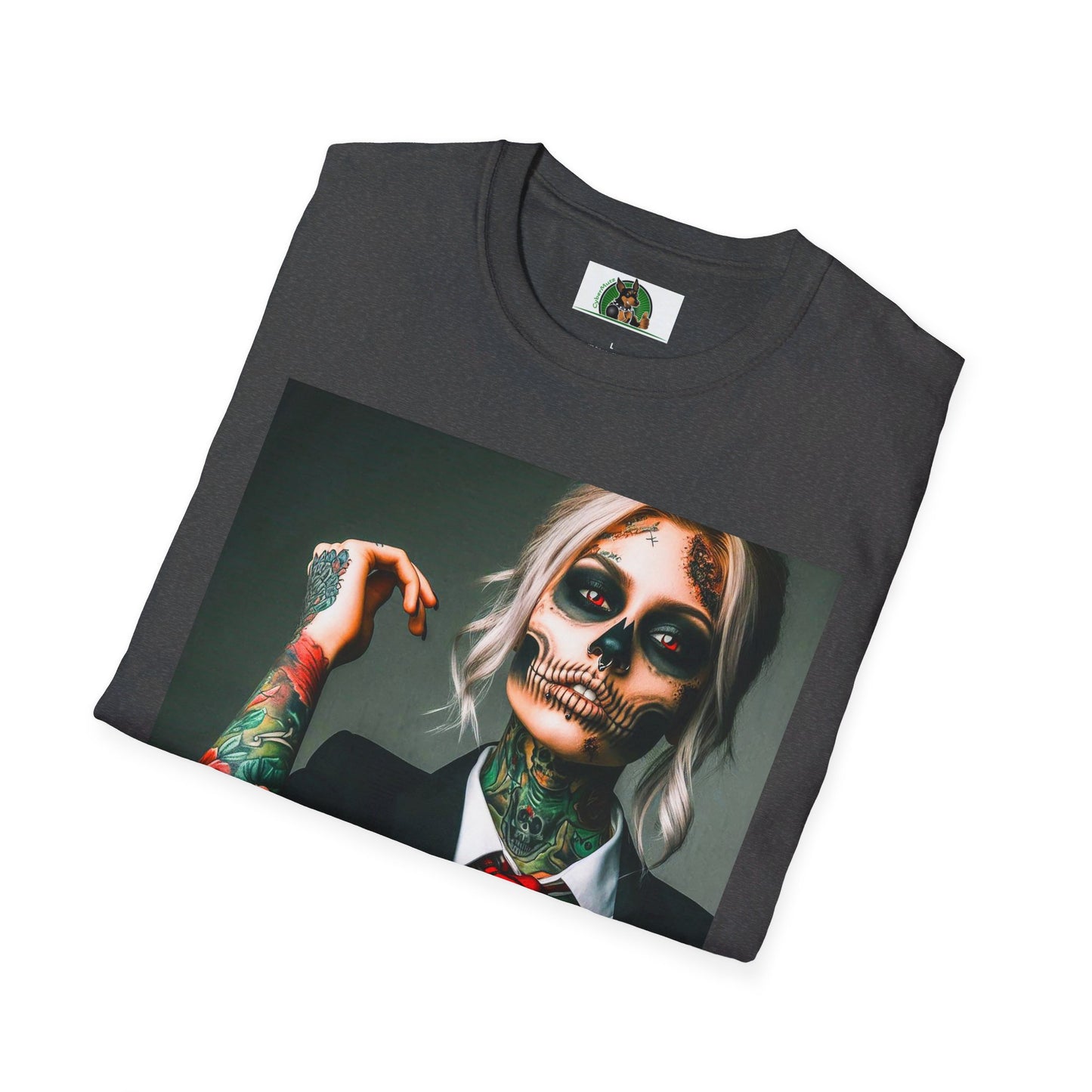 Zombie Girl T-Shirt Printify