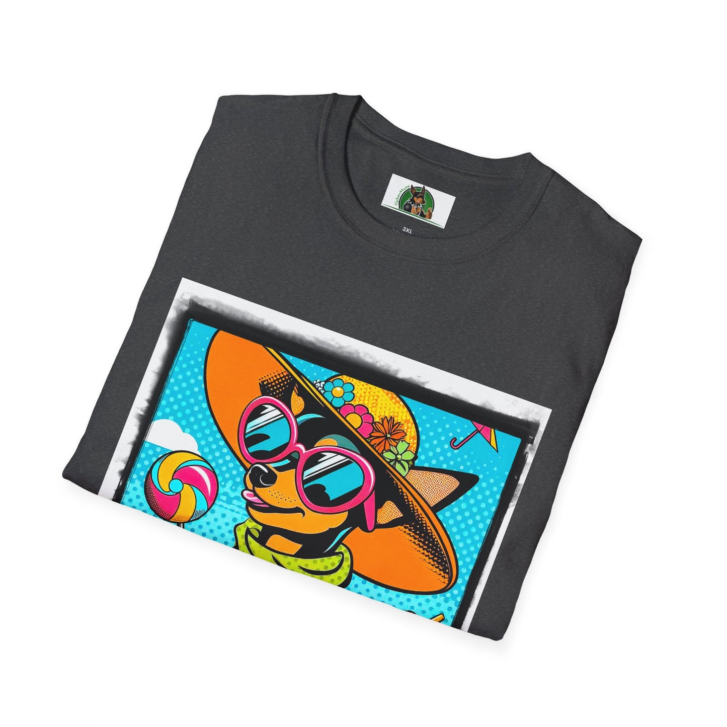 Min Pin T-Shirt beach vacation T-Shirt Printify