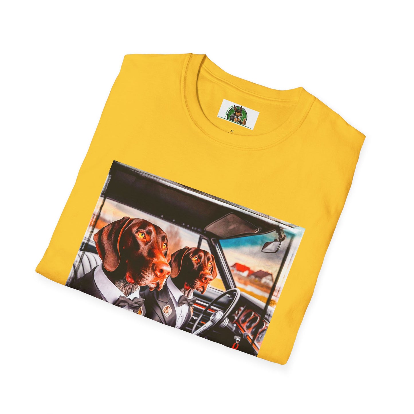 Wacky German Shorthaired Pointer party fun t shirt