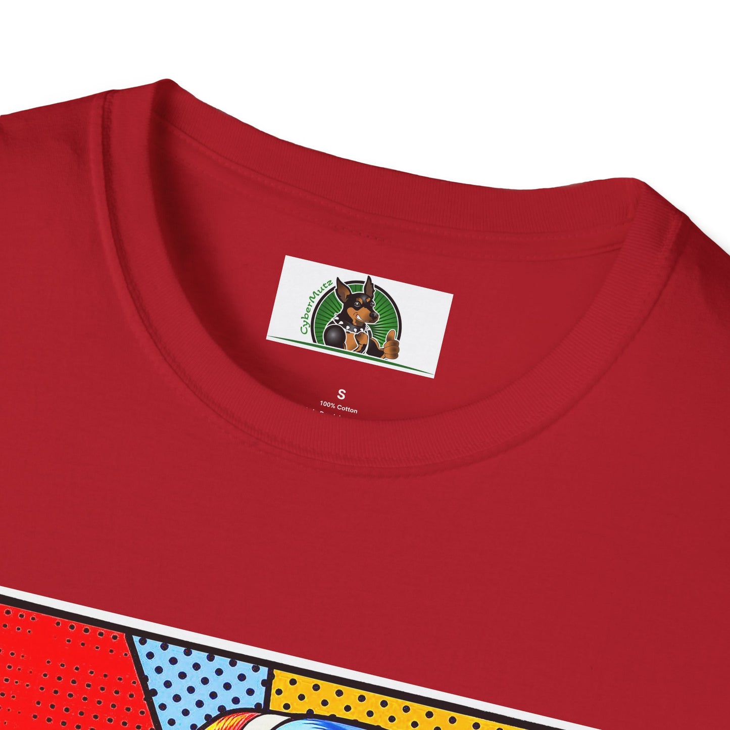 Basset Hound Profile Pop Art Pic T-Shirt Printify
