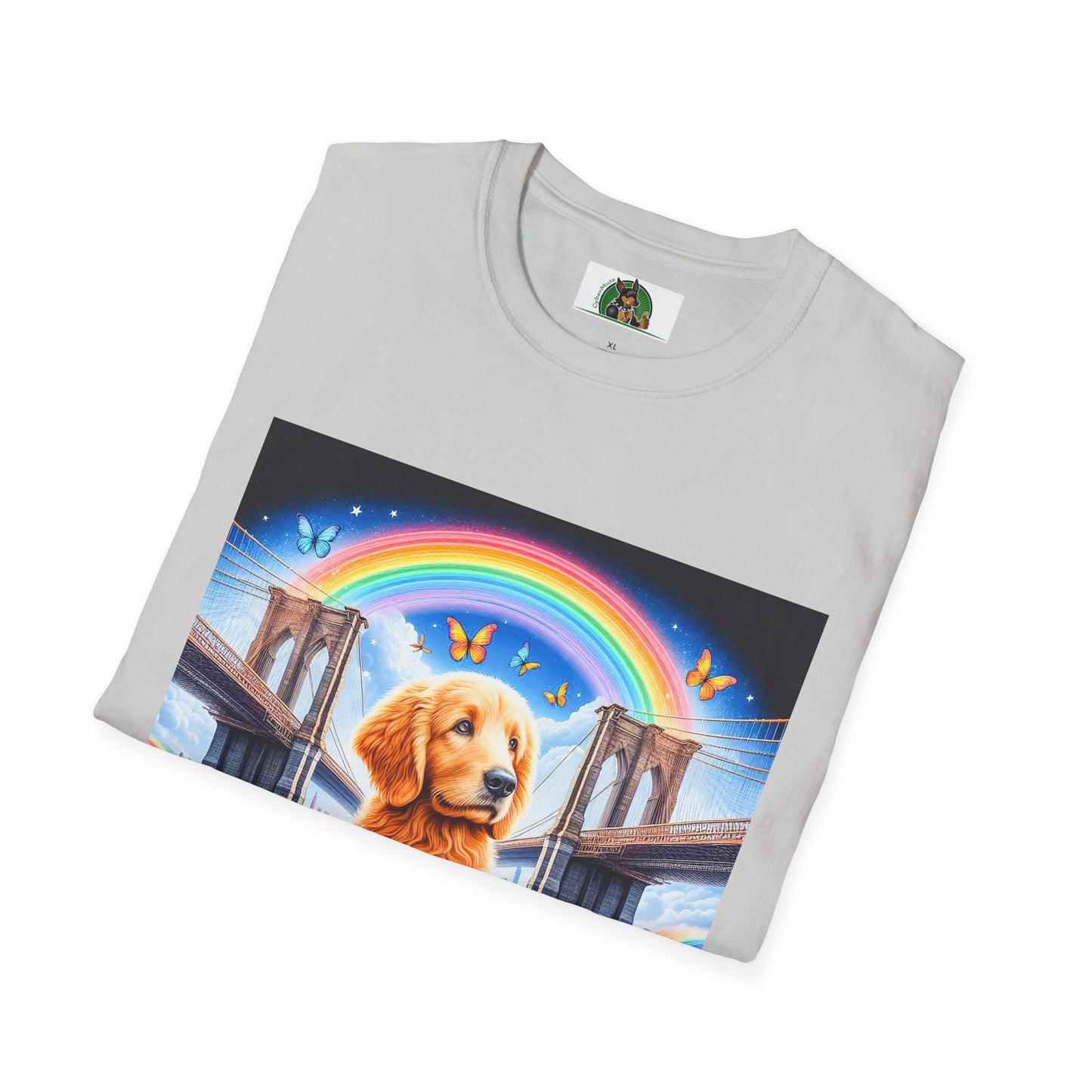 Golden Doodle rainbow shirt