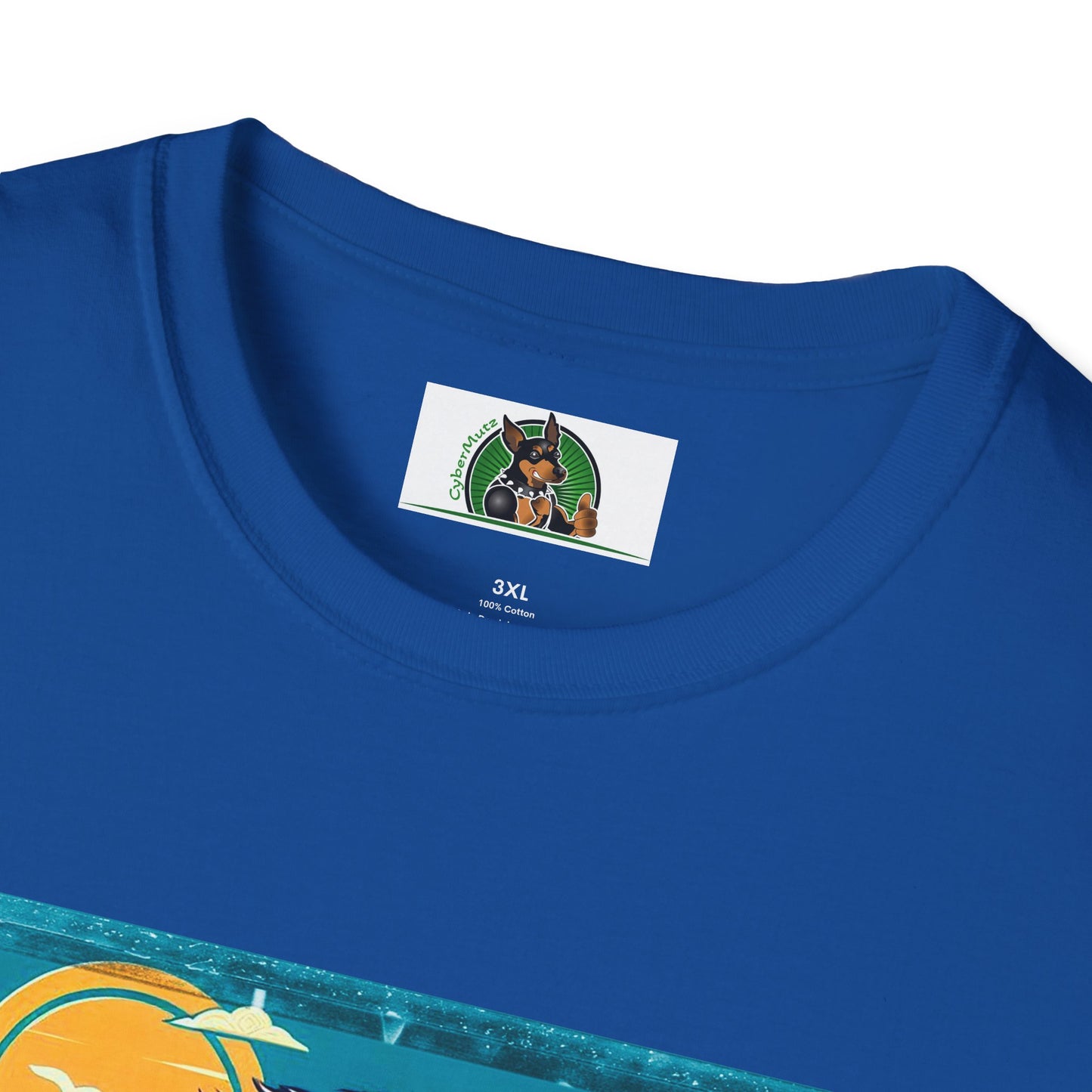 Golden Retriever surfing beauty shirt T-Shirt Printify