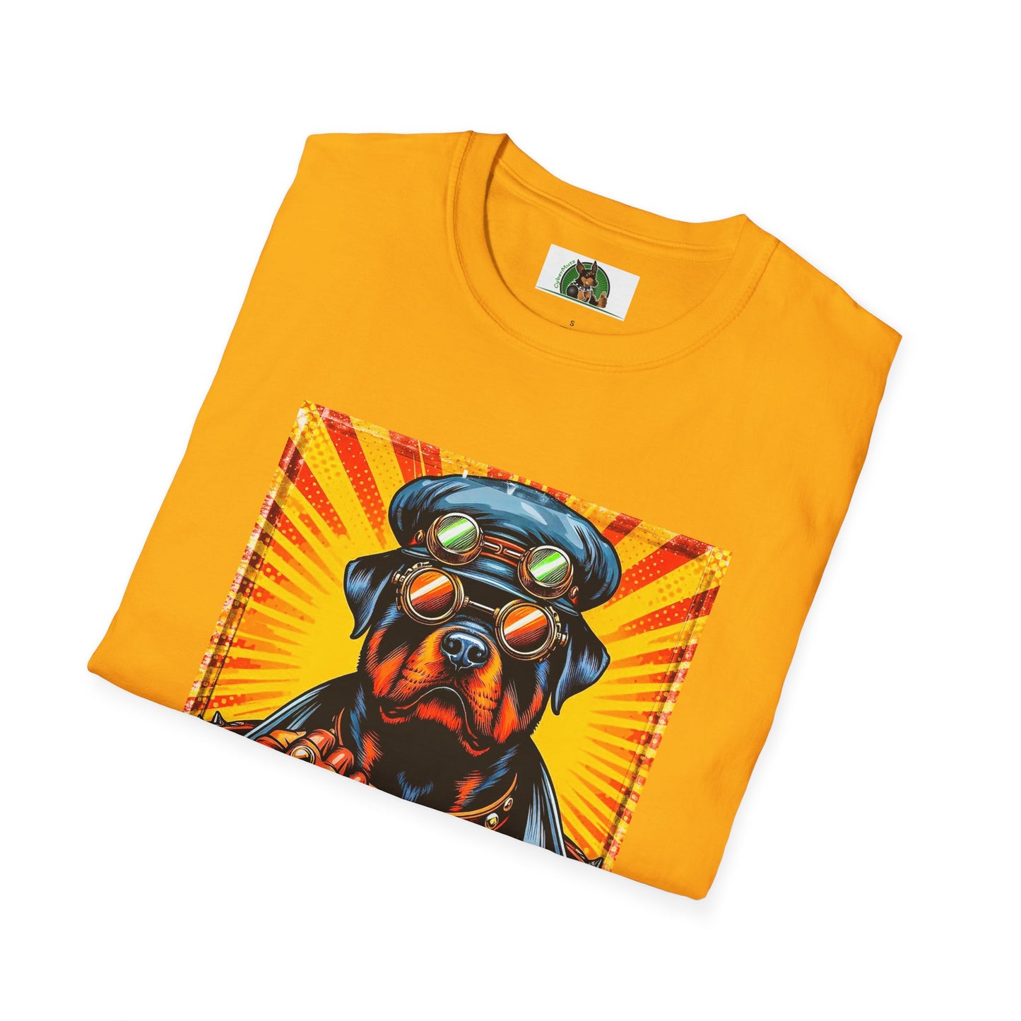 Rottweiler cool steam punk shirt