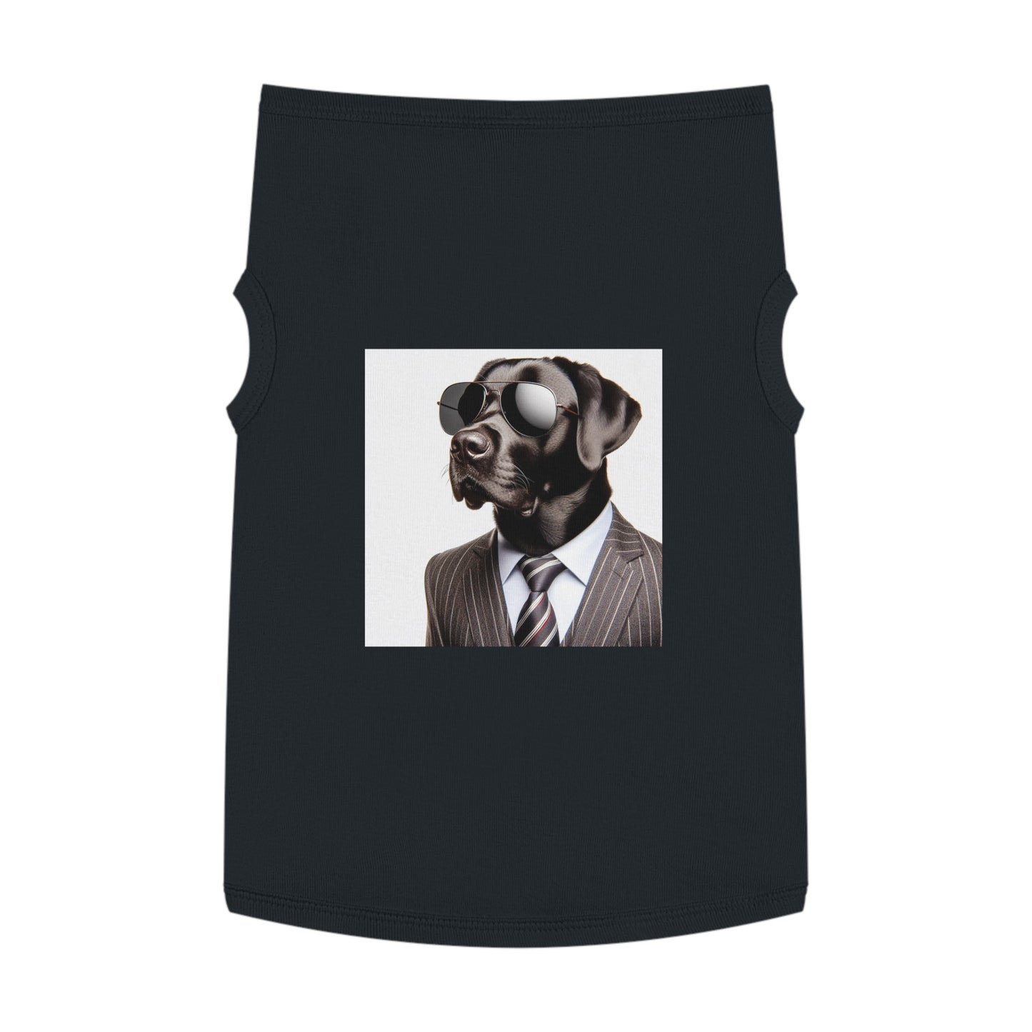Labrador Retriever serious professional shirt Pets Printify XL Black