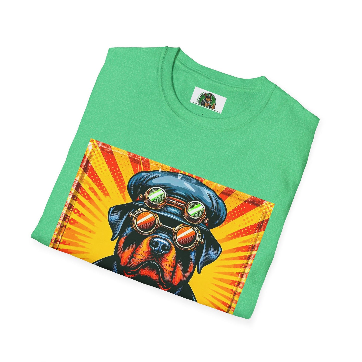 Rottweiler cool steam punk shirt
