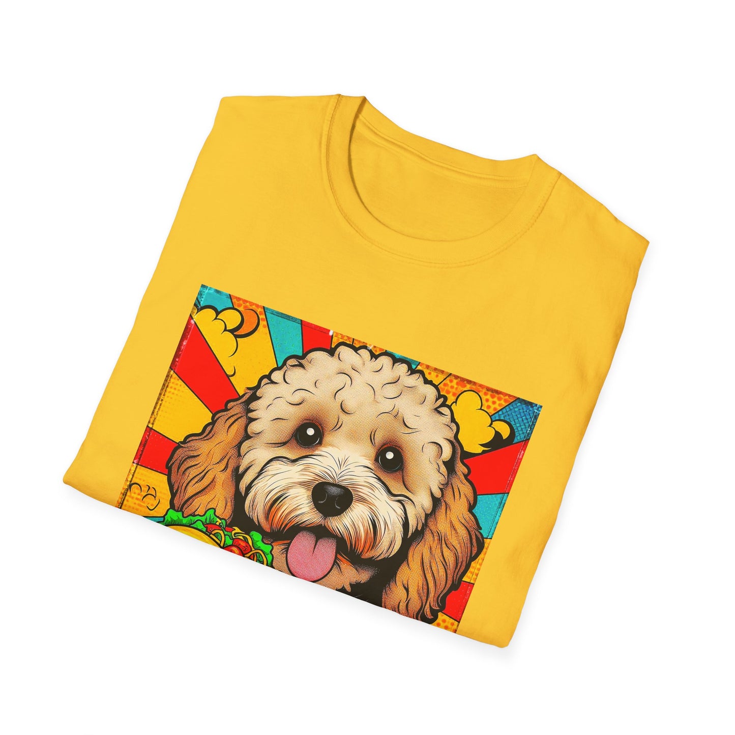 CockerPoo taco eating t shirt