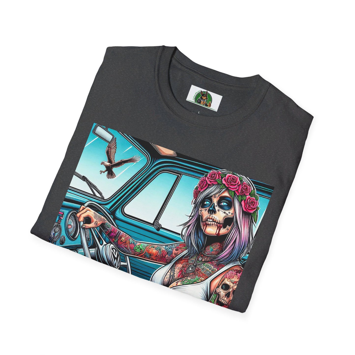 Zombie Girl T-Shirt Printify