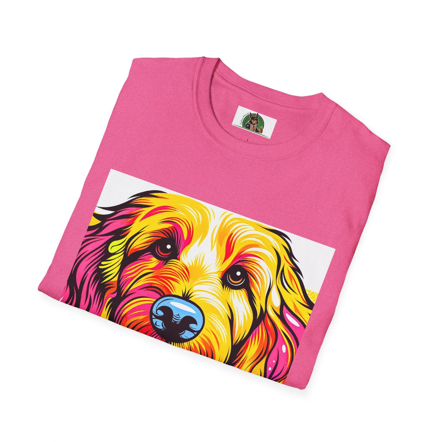 Golden Doodle pretty colors t shirt