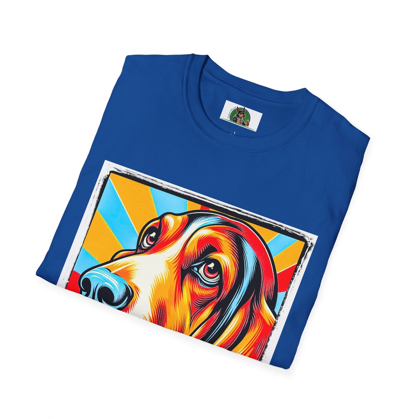 Basset Hound Pop Art 2 T-Shirt Printify