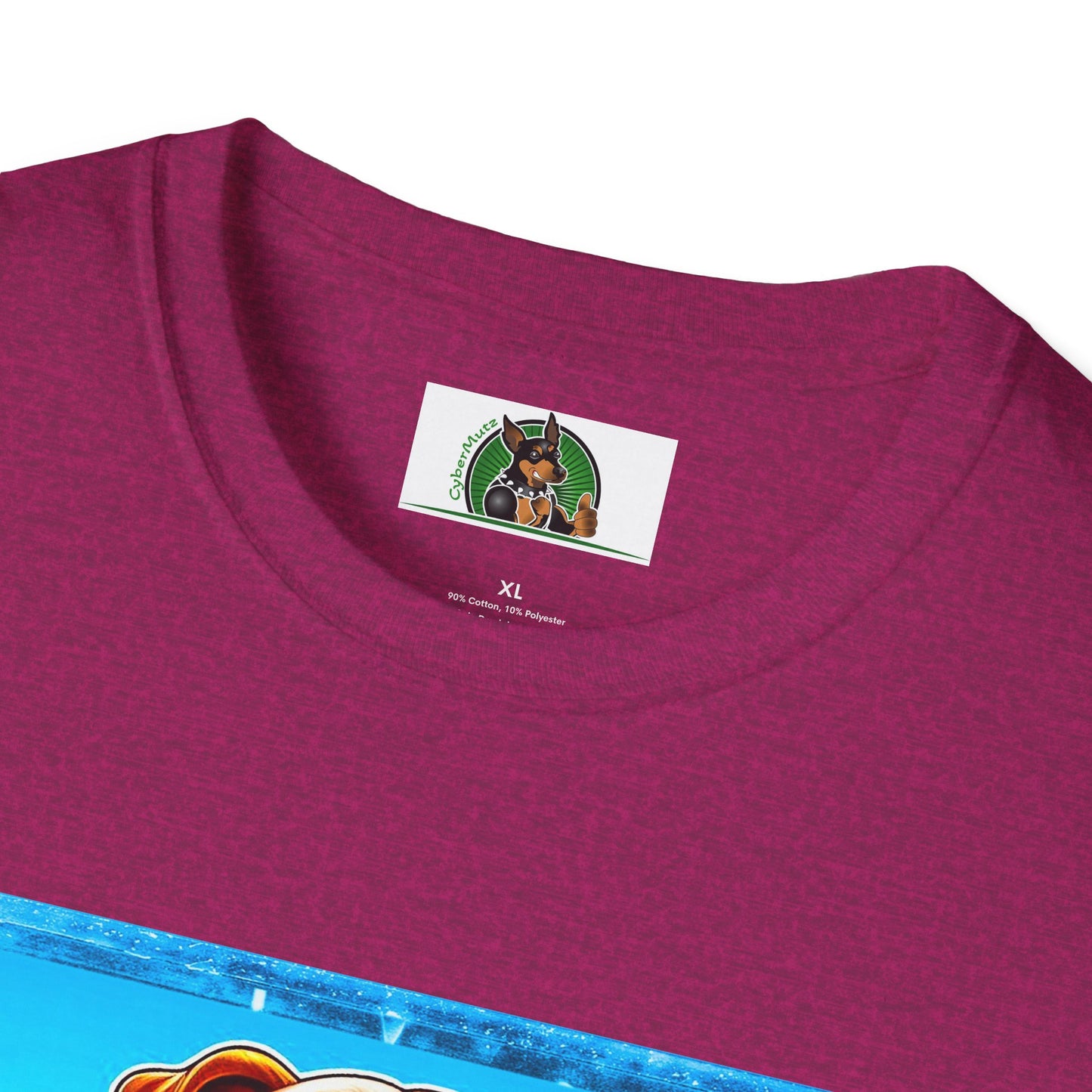 Bulldog surfing fun t shirt