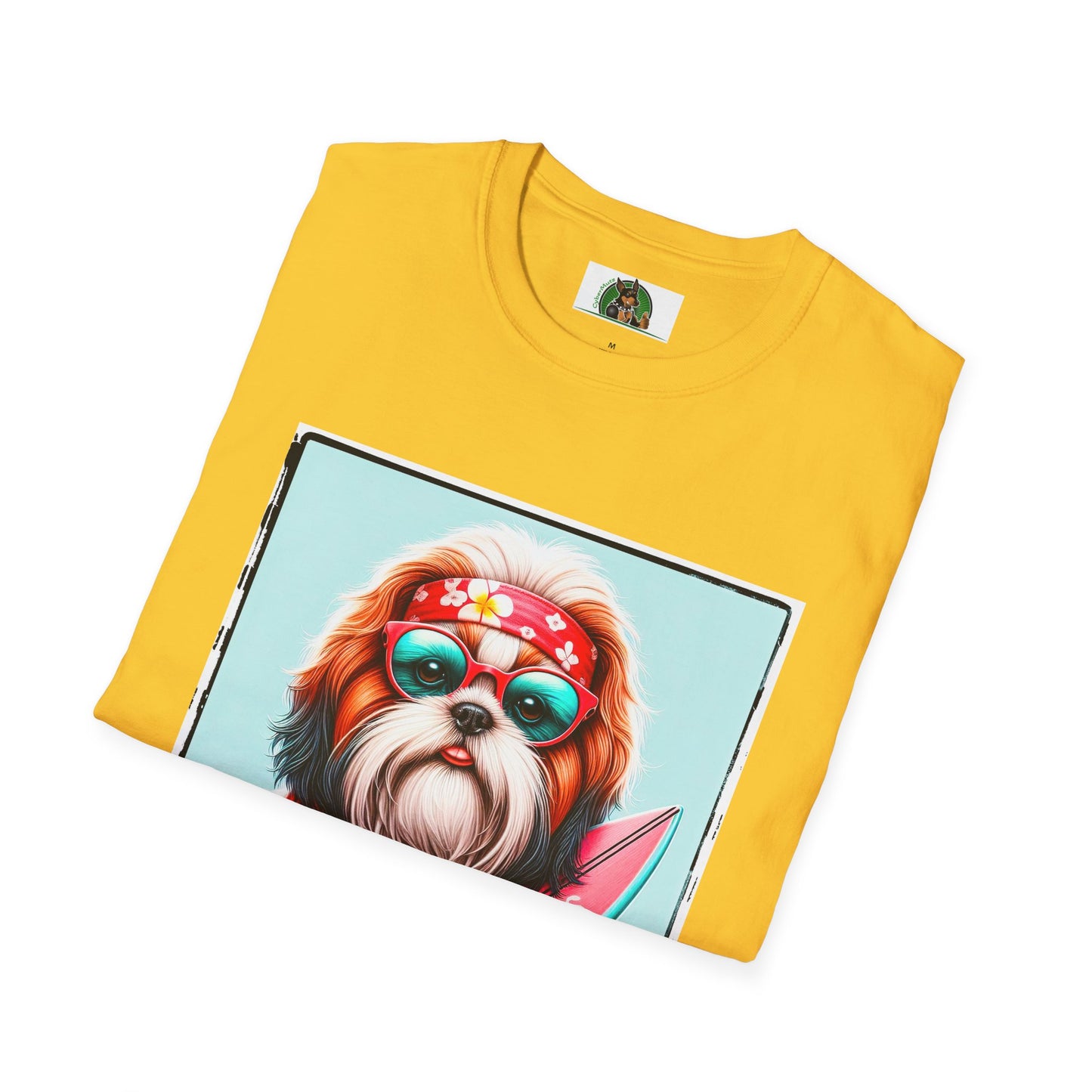 Shih Tzu surfer shirt