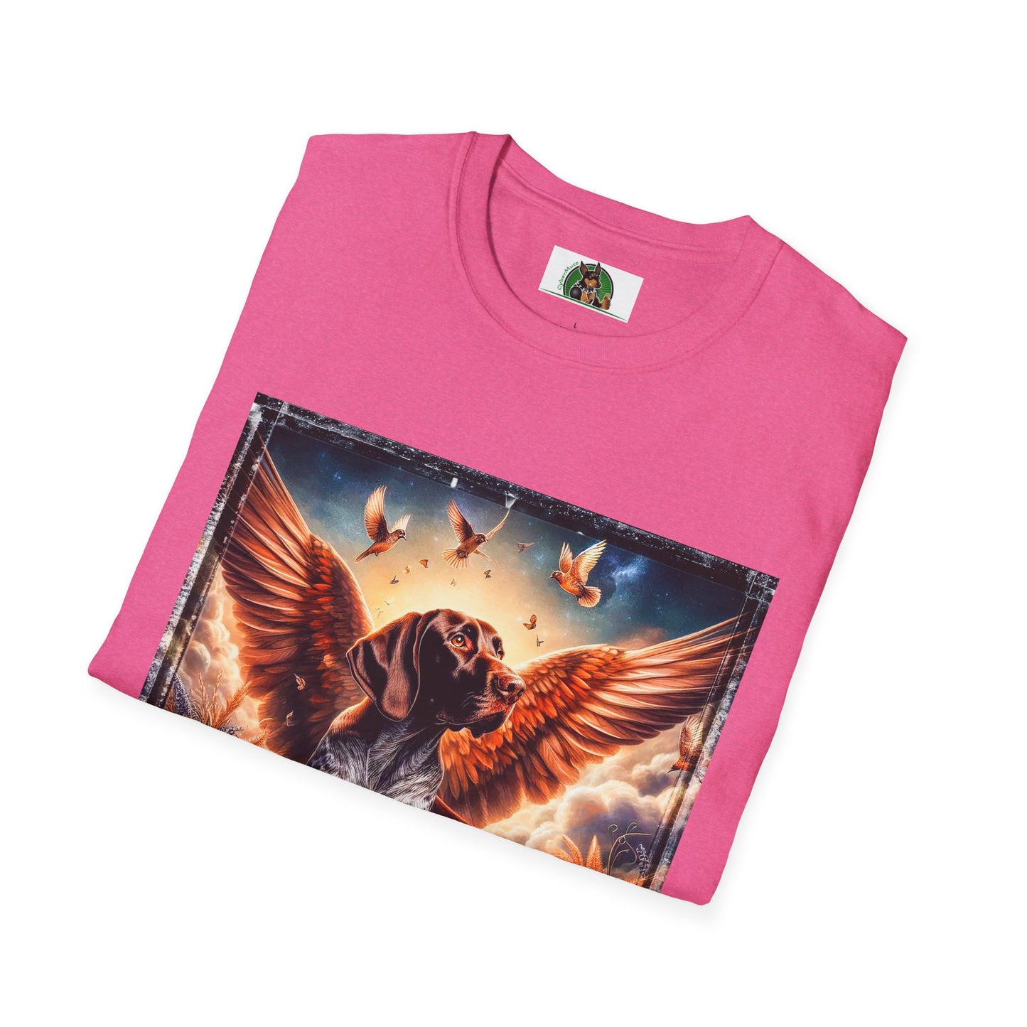 German Shorthaired Pointer heavenly angel t shirt