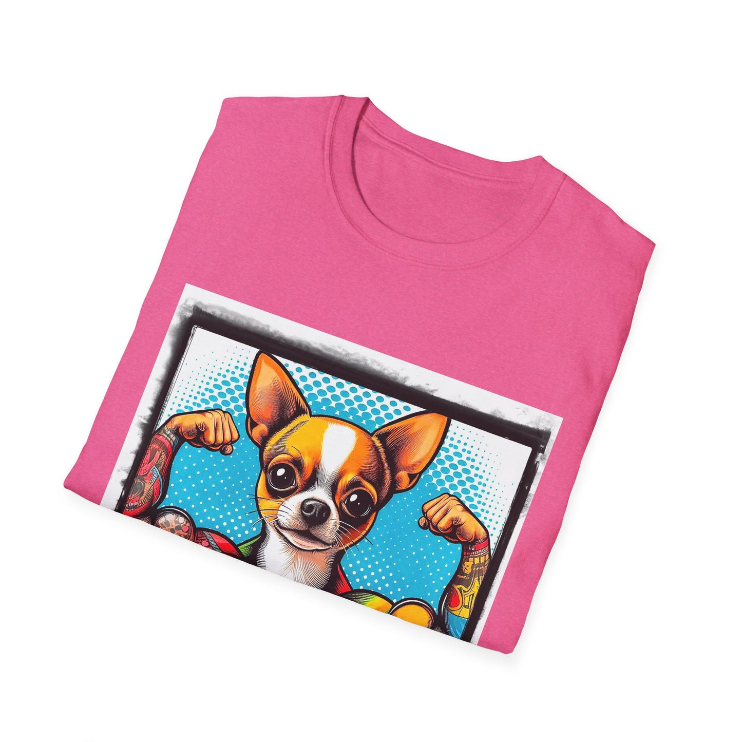 Chihuahua muscleman t shirt