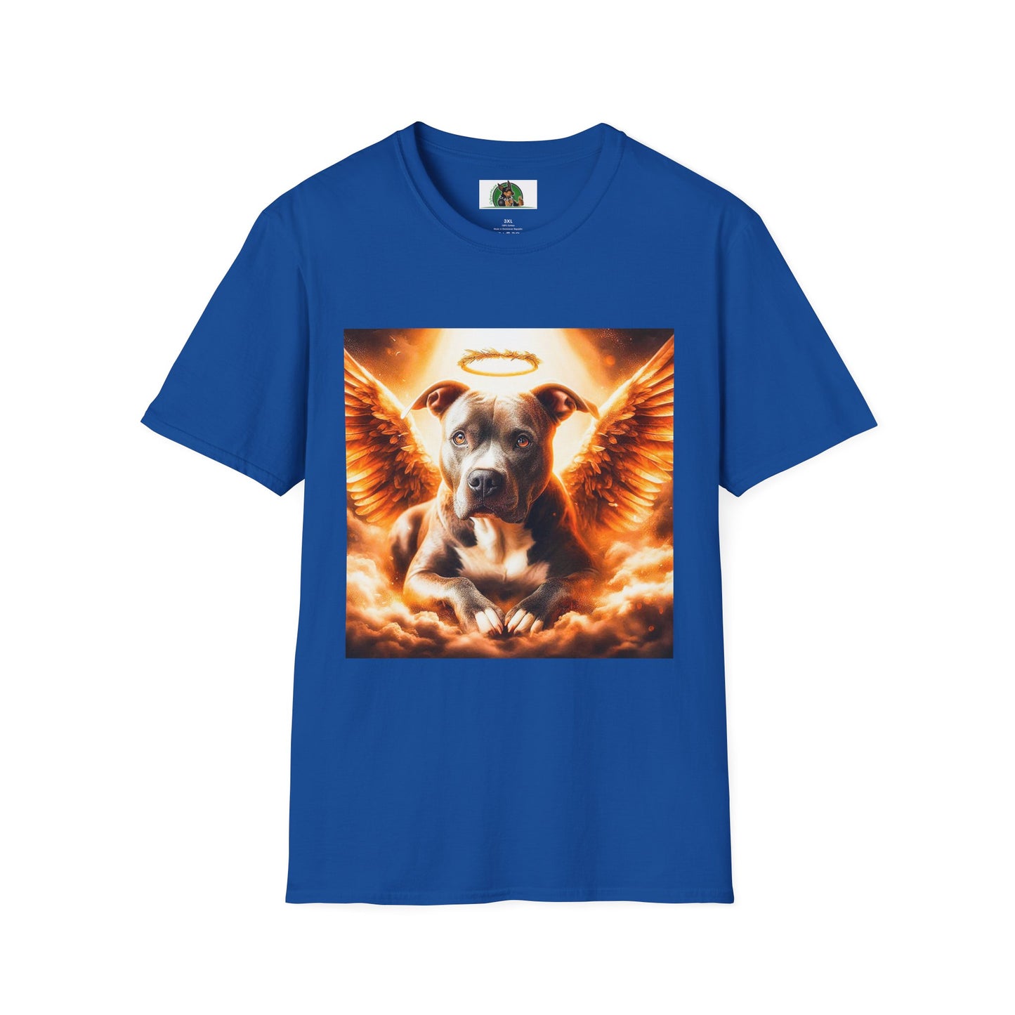 Pit Bull heavenly Angel shirt T-Shirt Printify XS Royal