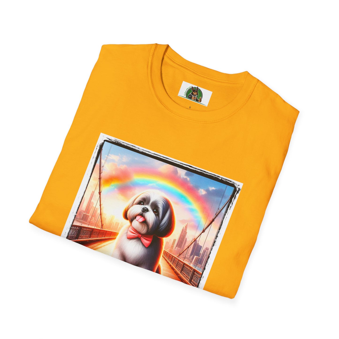 Shih Tzu rainbow shirt