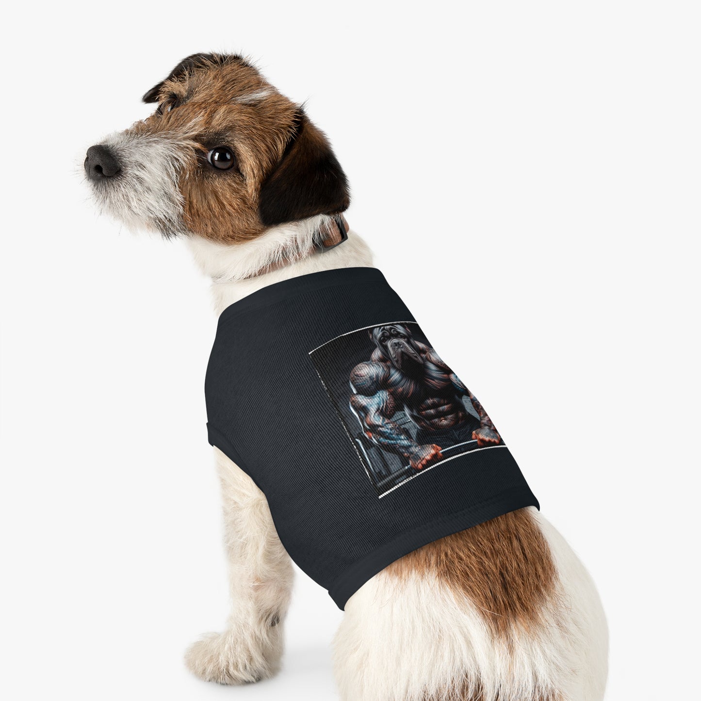 Pet Tank Top Cane Corso Super Buffed Pets Printify