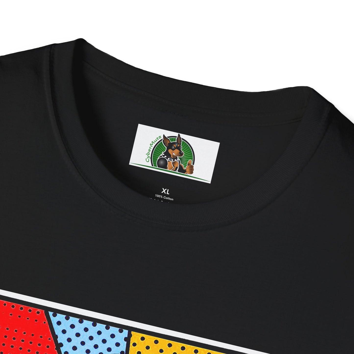 Basset Hound Profile Pop Art Pic T-Shirt Printify