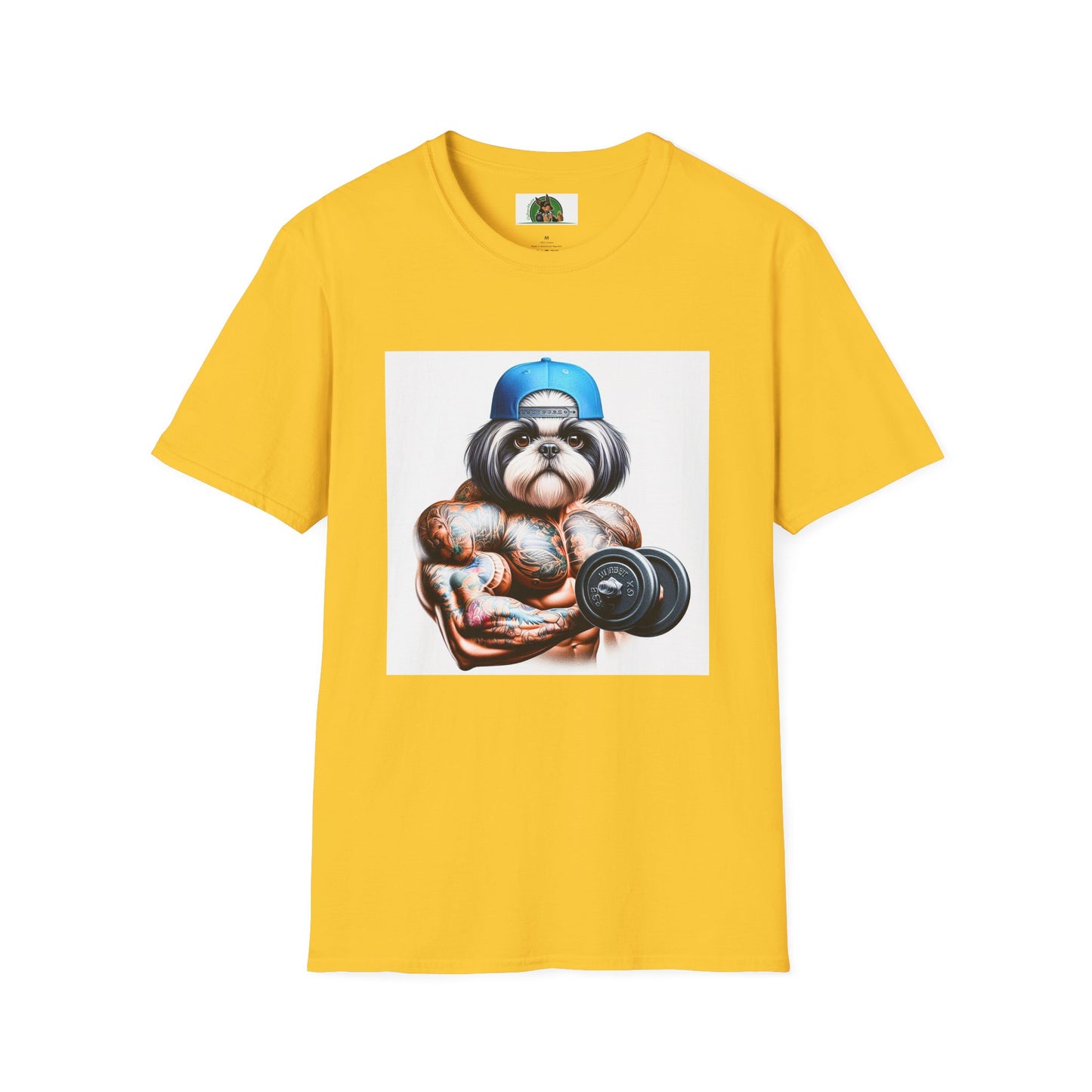 Shih Tzu gym rat shirt T-Shirt Printify S Daisy