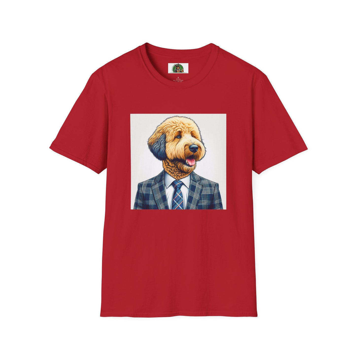 Shepadoodle T-Shirt Printify S Cherry Red