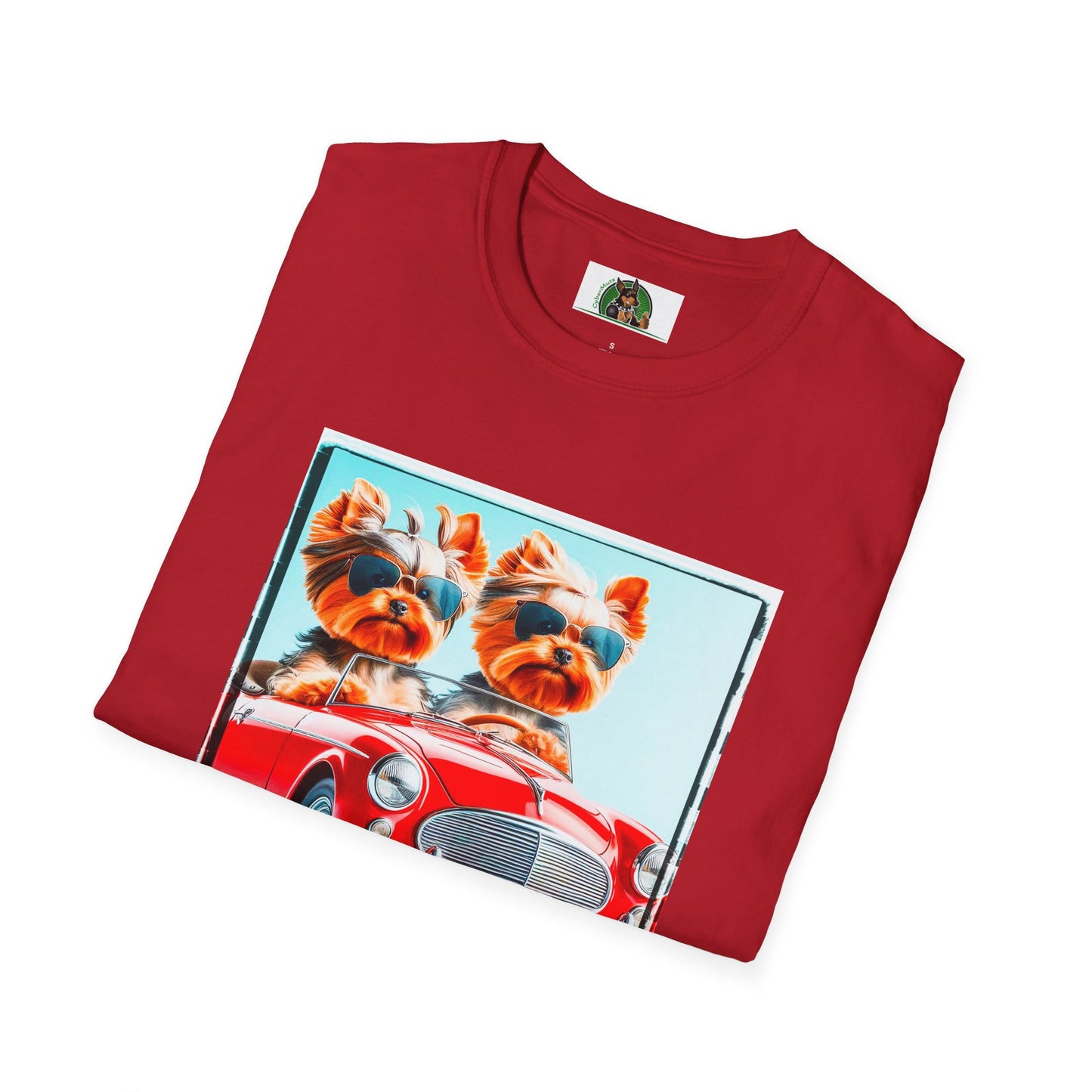 Wacky Yorkie fun girls shirt
