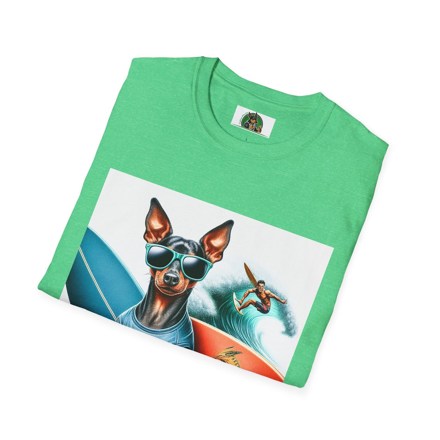 Min Pin T-Shirt surfing boy