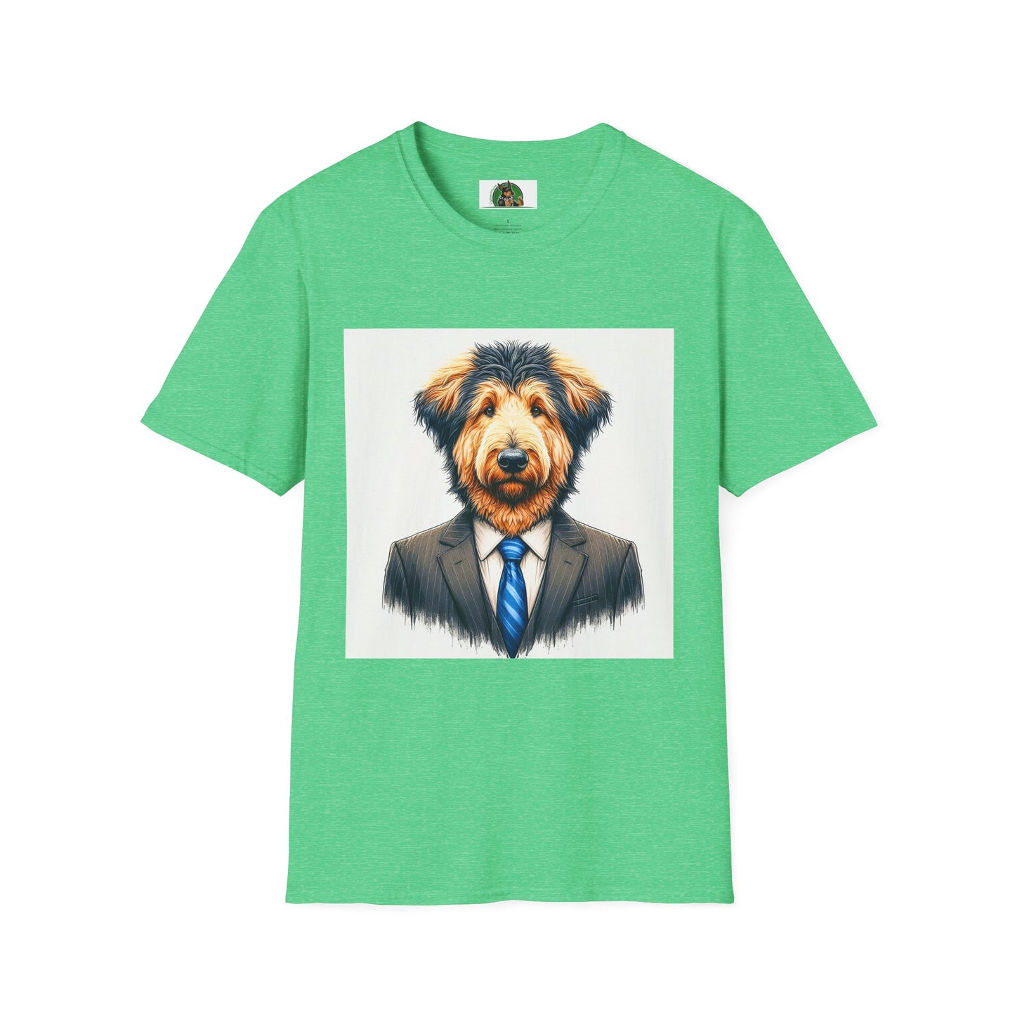 Shepadoodle T-Shirt Printify S Heather Irish Green