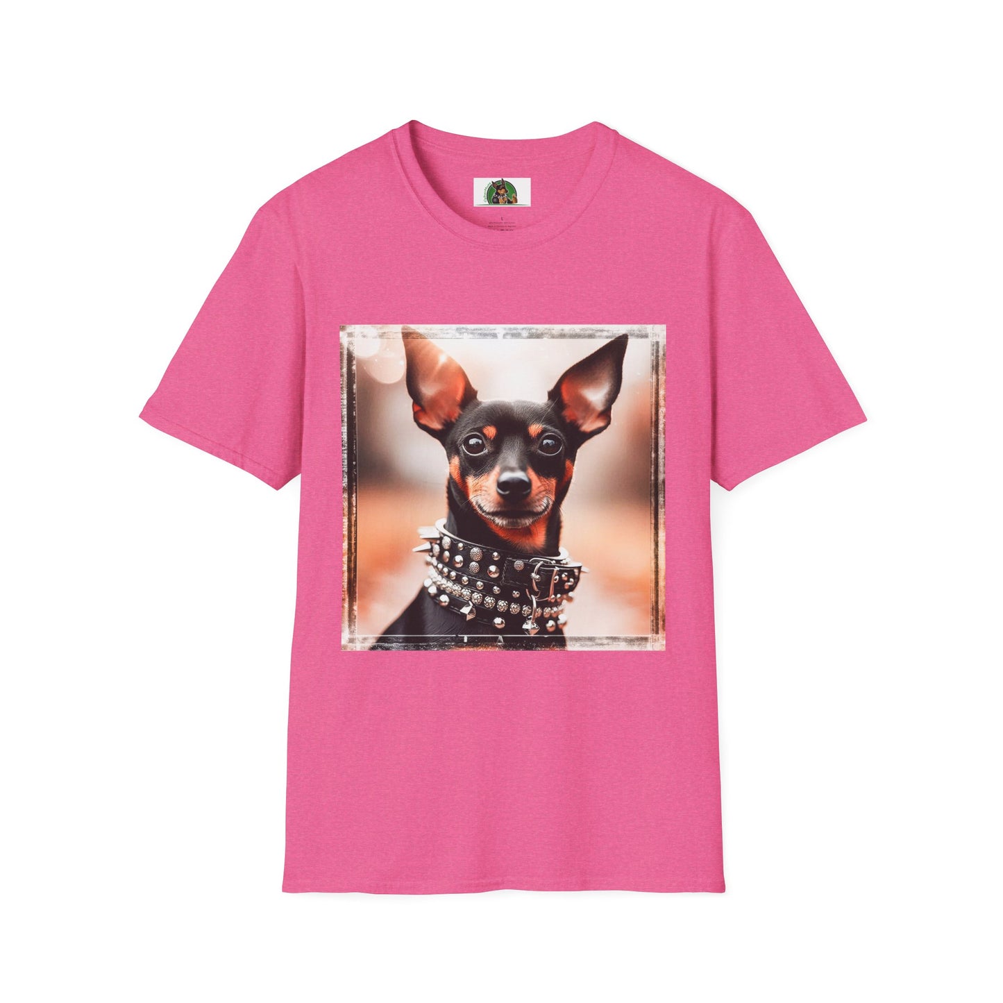 Min Pin T-Shirt pretty boy T-Shirt Printify S Heather Heliconia