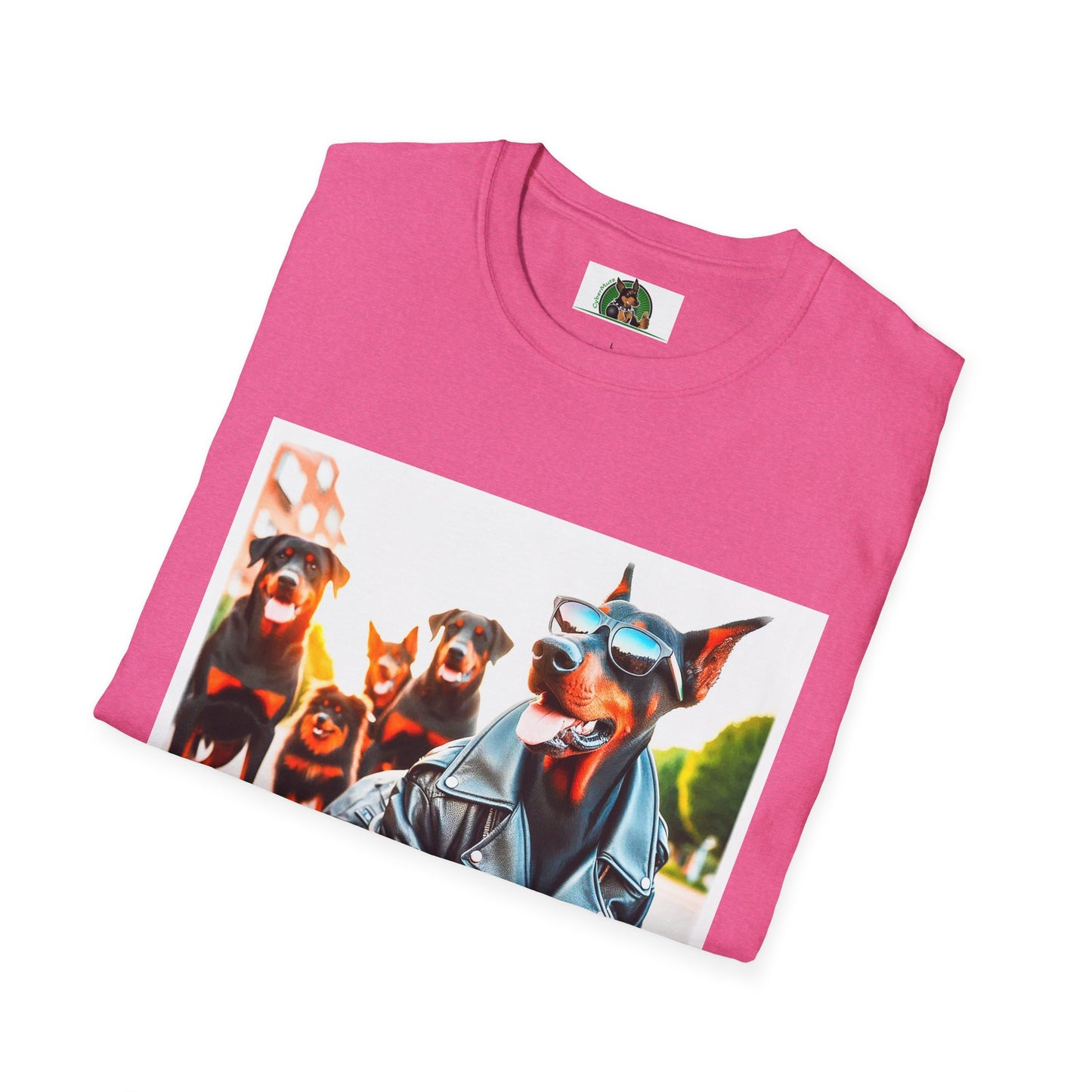 Doberman cool posse t shirt