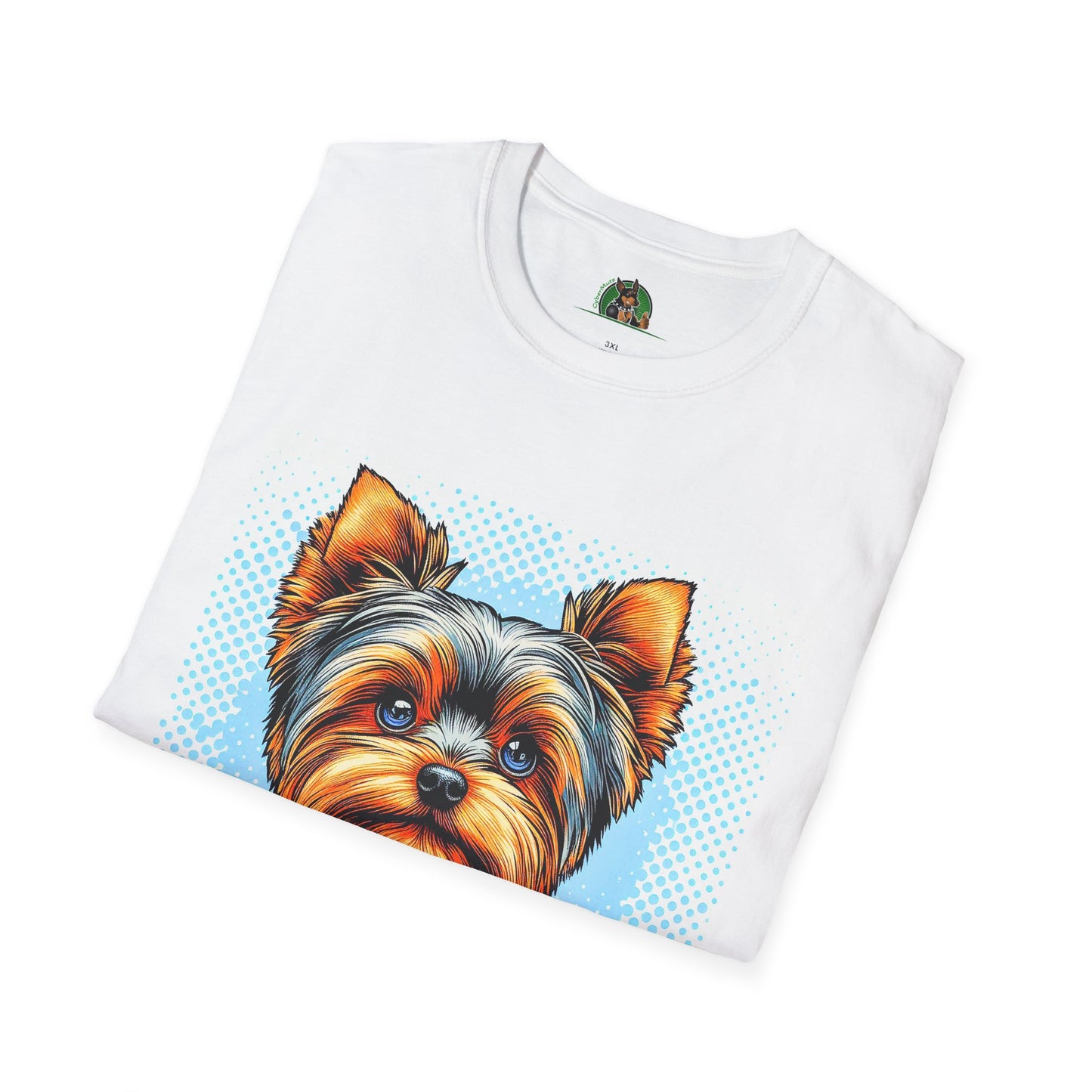 Yorkie suit shirt T-Shirt Printify