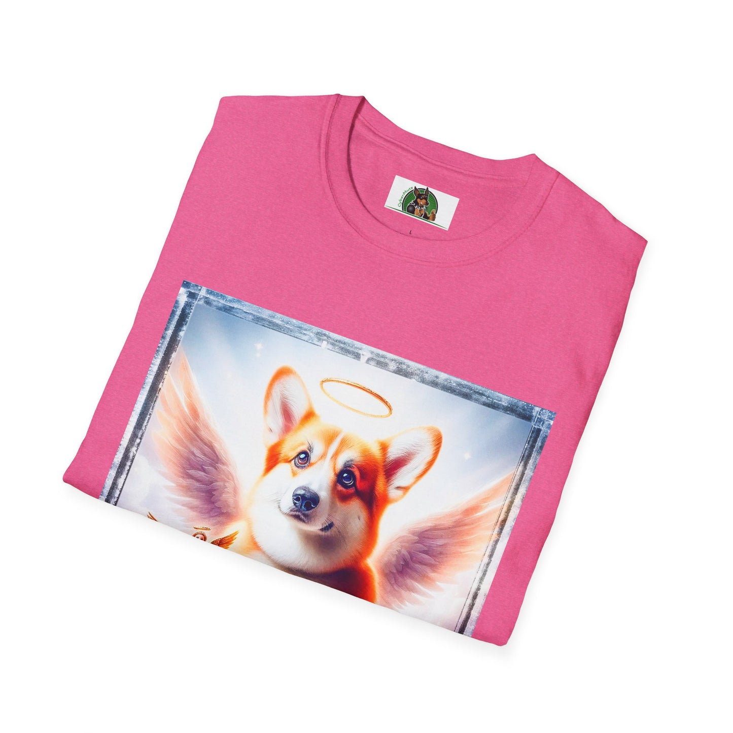 Pembroke Welsh Corgi heaven and clouds