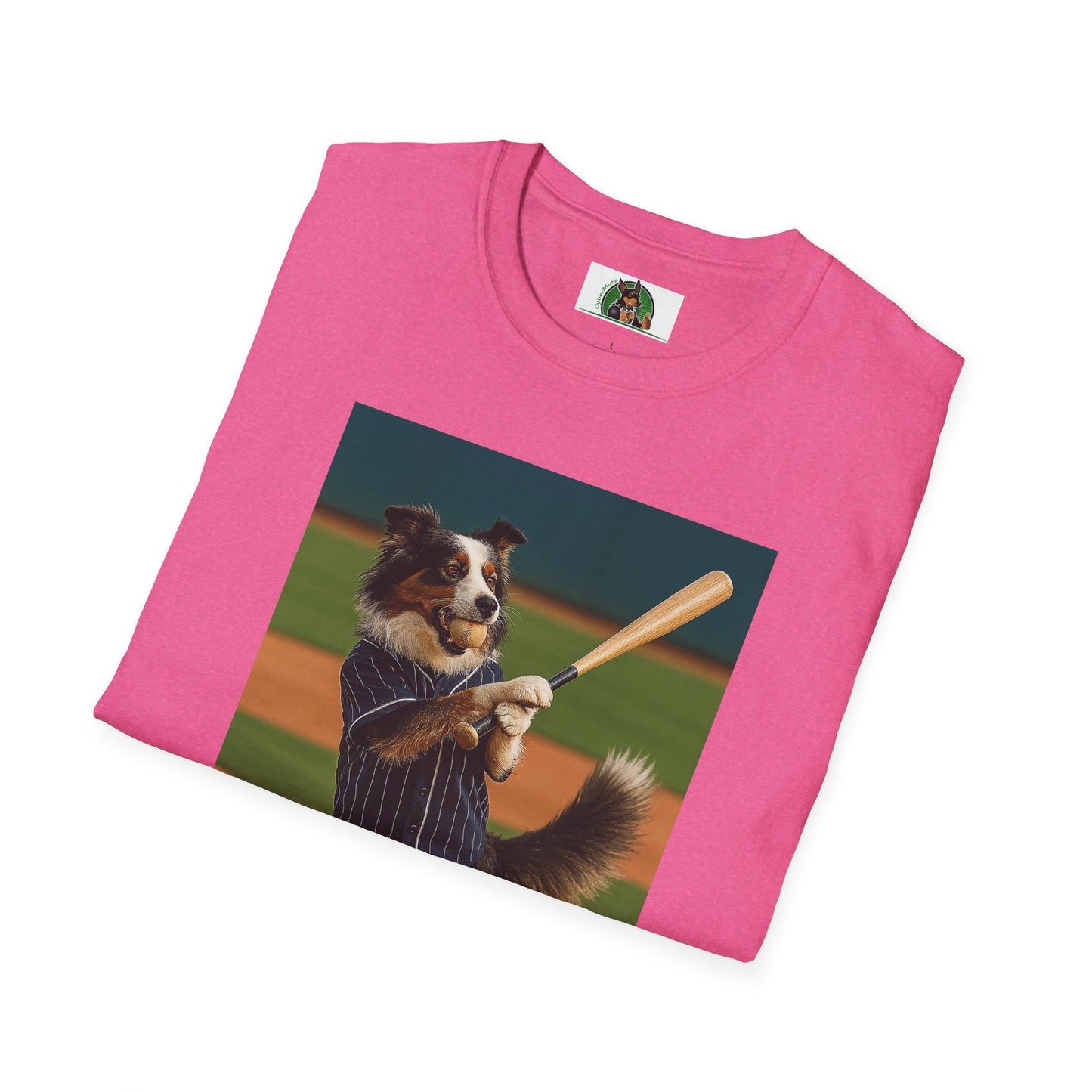 Sports Baseball Australian Shepherd Unisex T-Shirt