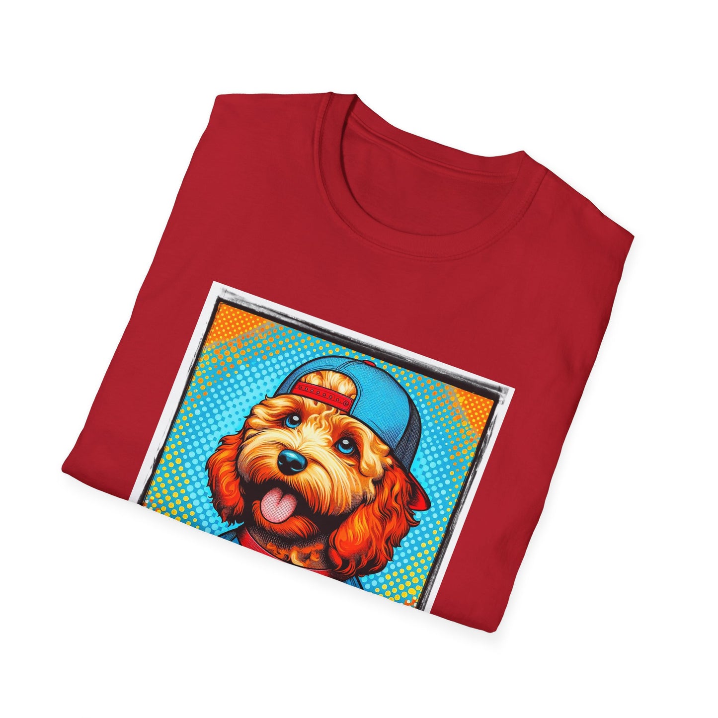 CockerPoo happy smiling t shirt