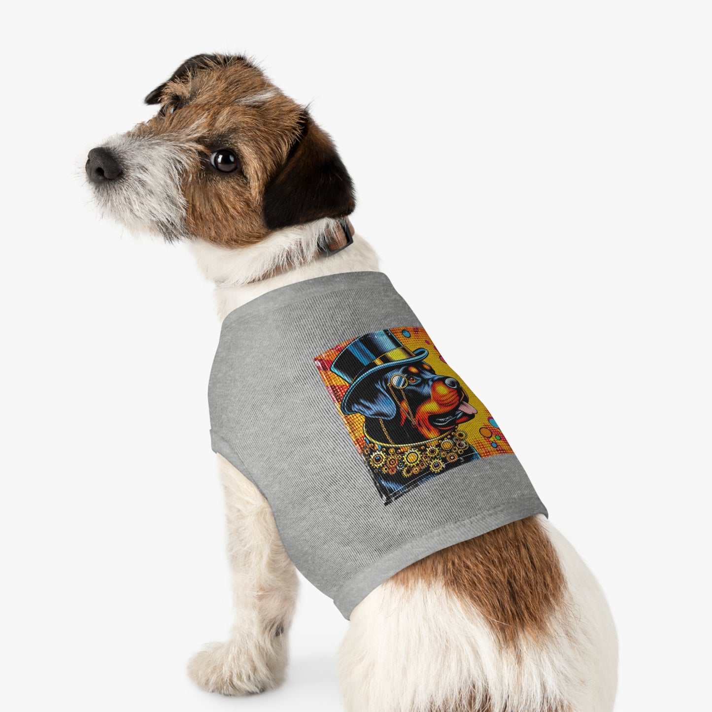 Rottie steam punk cutie Pets Printify