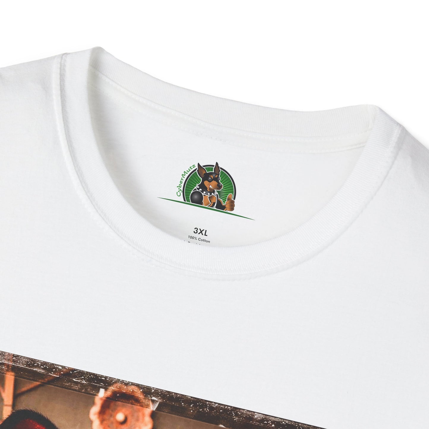 Min Pin T-Shirt hippie dude T-Shirt Printify