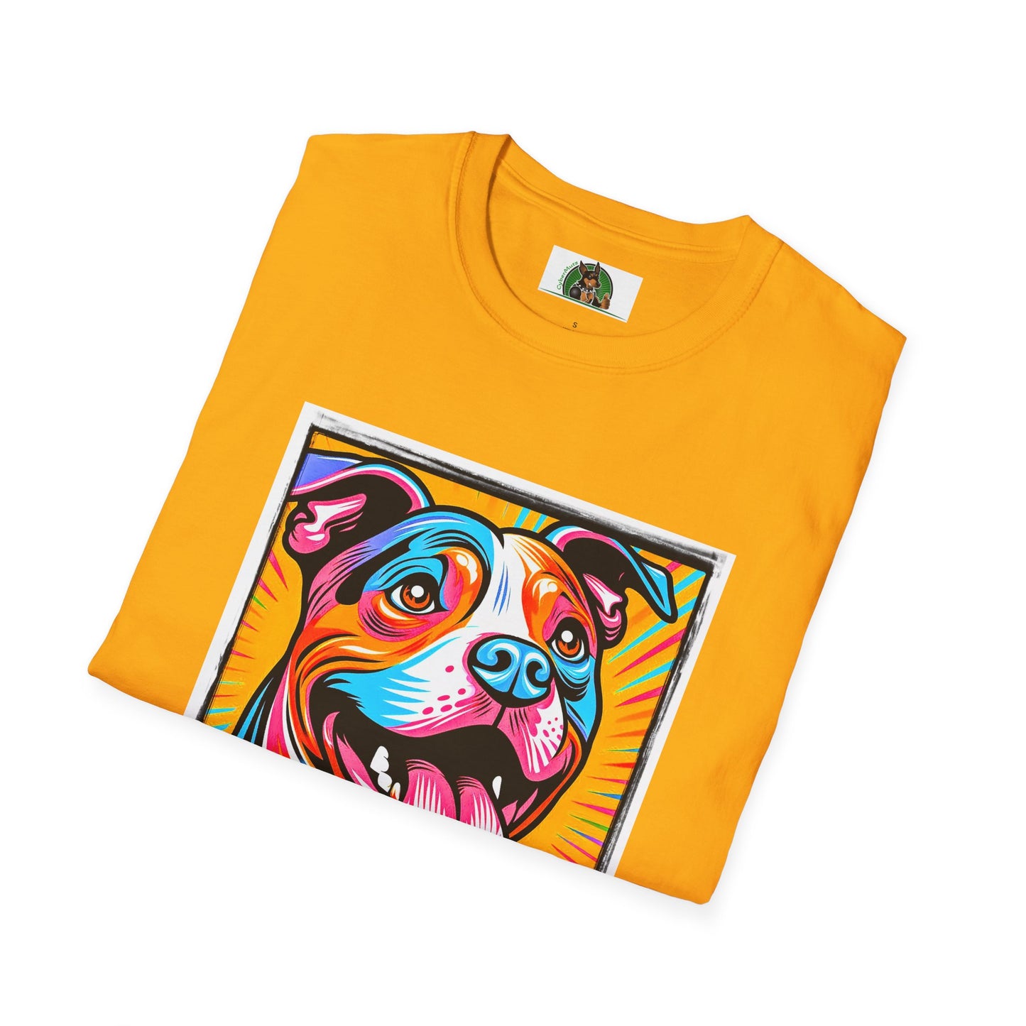 Pit Bull pretty colors shirt