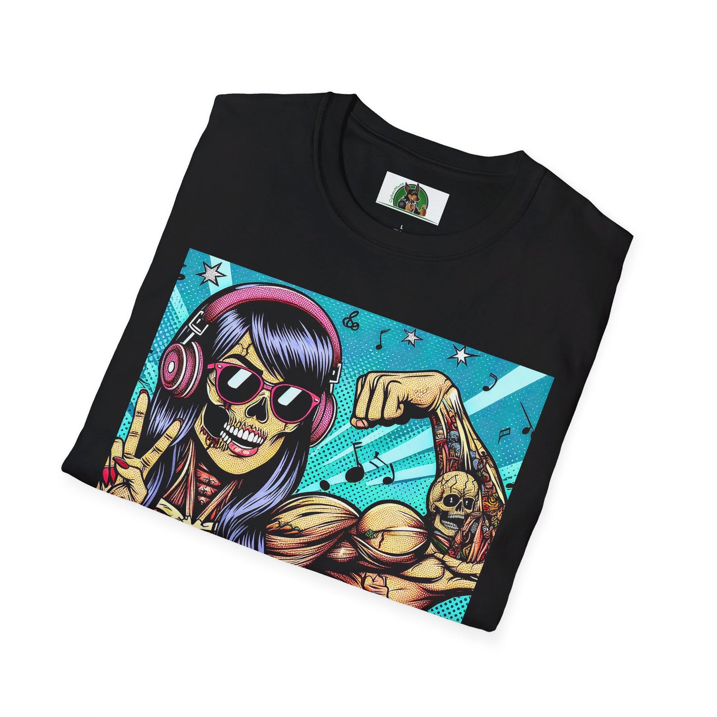 Zombie Girl T-Shirt Printify