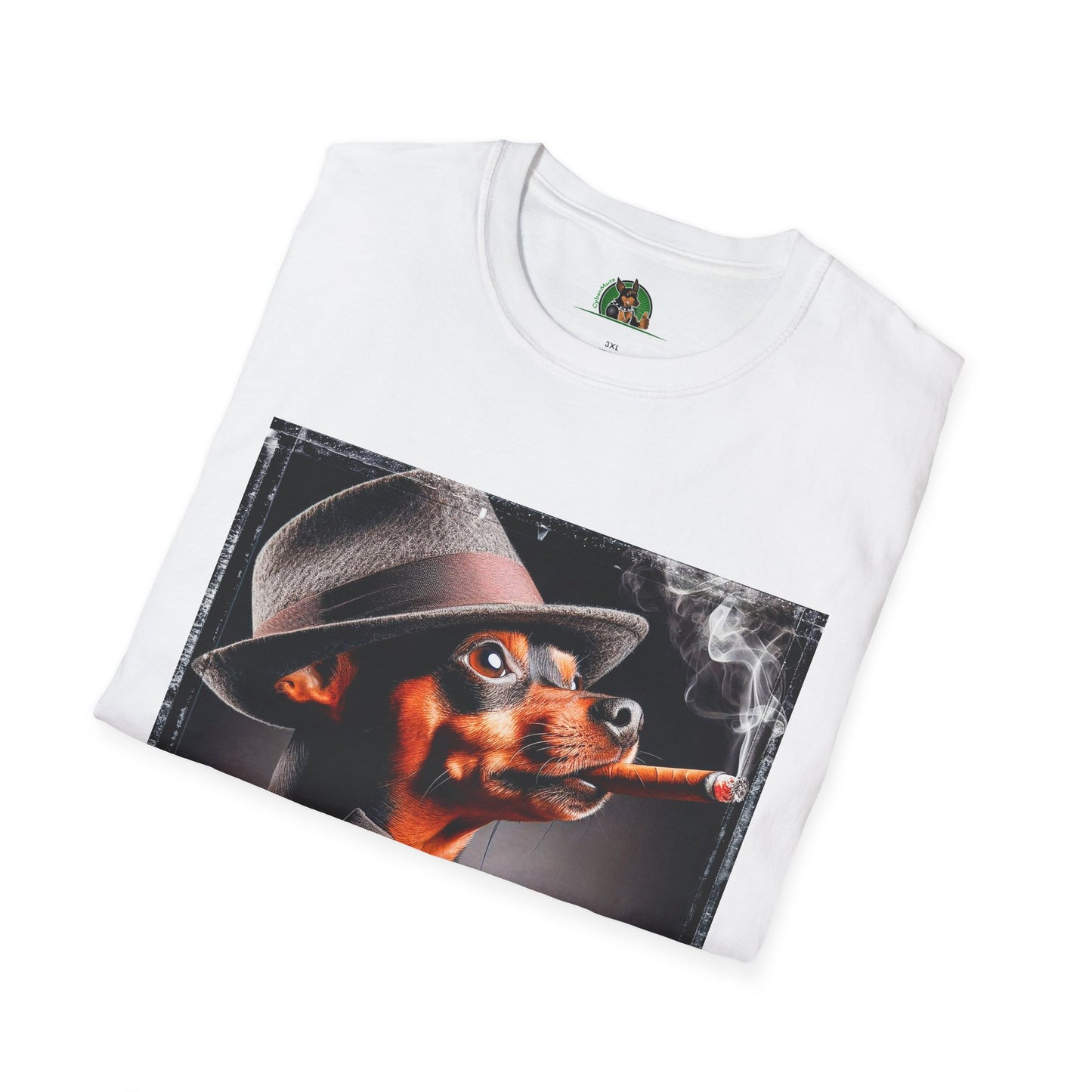Min Pin T-Shirt smoking ๐ถ T-Shirt Printify