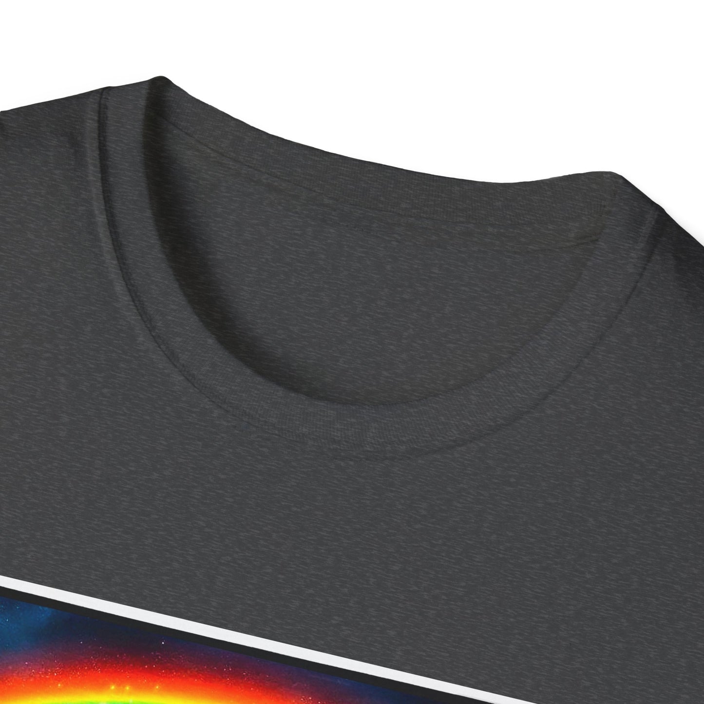 Cavalier King Charles Spaniel Rainbow Bridge TShirt T-Shirt Printify