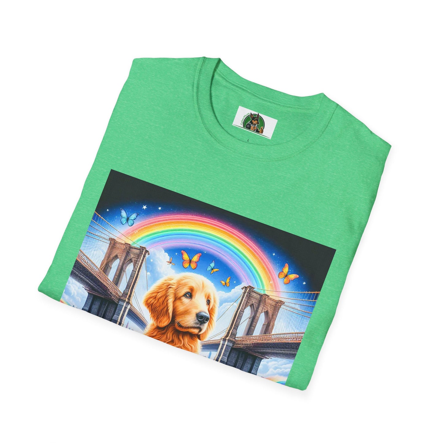 Golden Doodle rainbow shirt