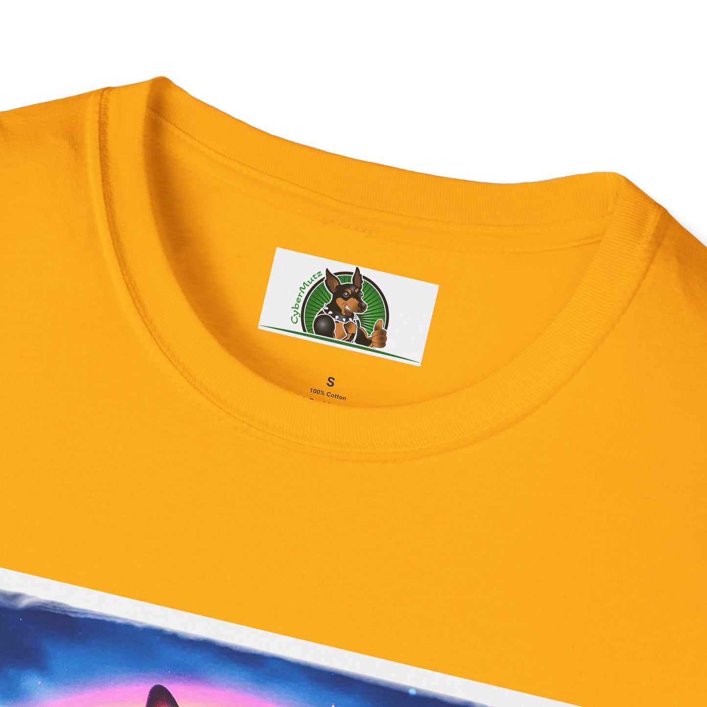 Min Pin T-Shirt rainbow