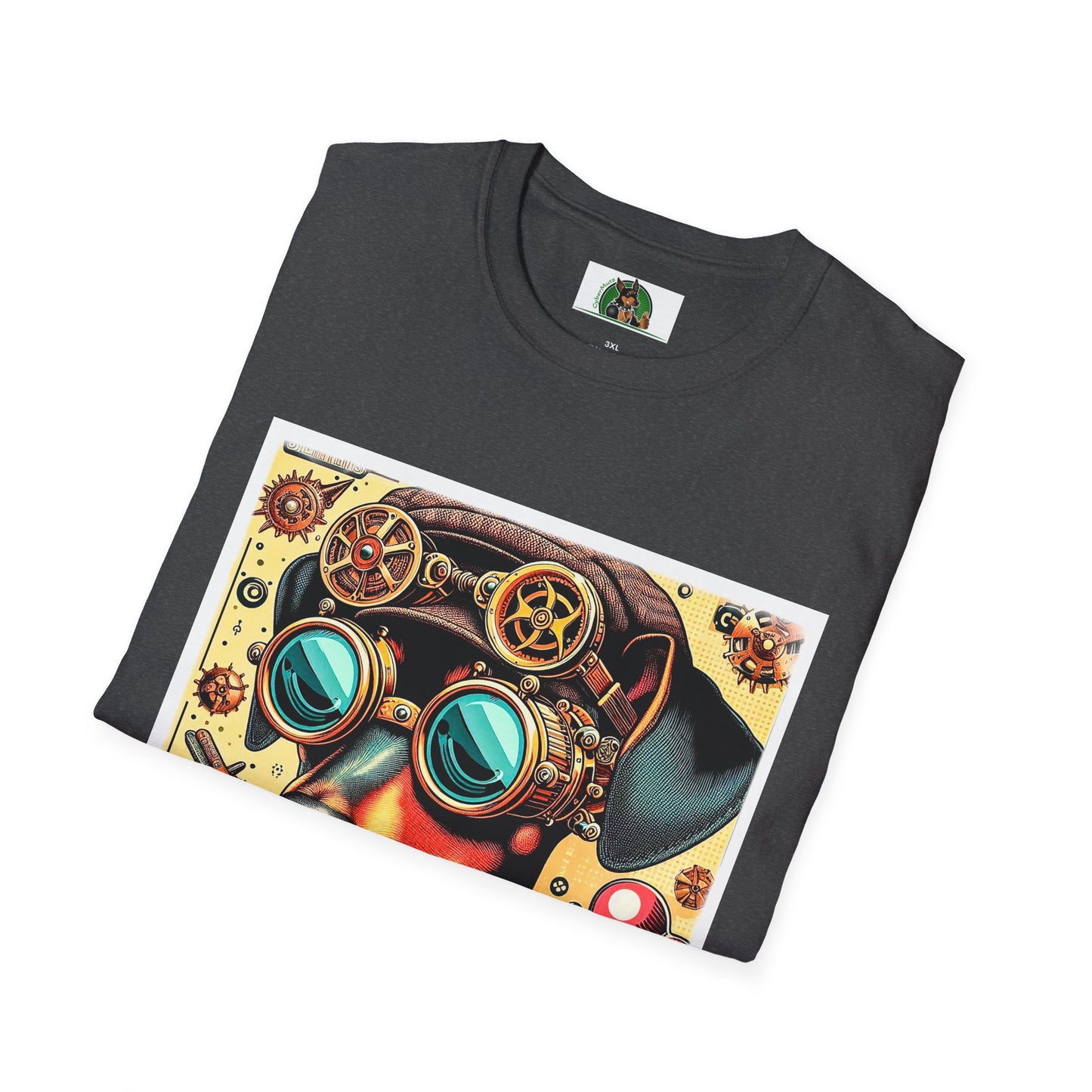 Min Pin T-Shirt steam punk fun T-Shirt Printify