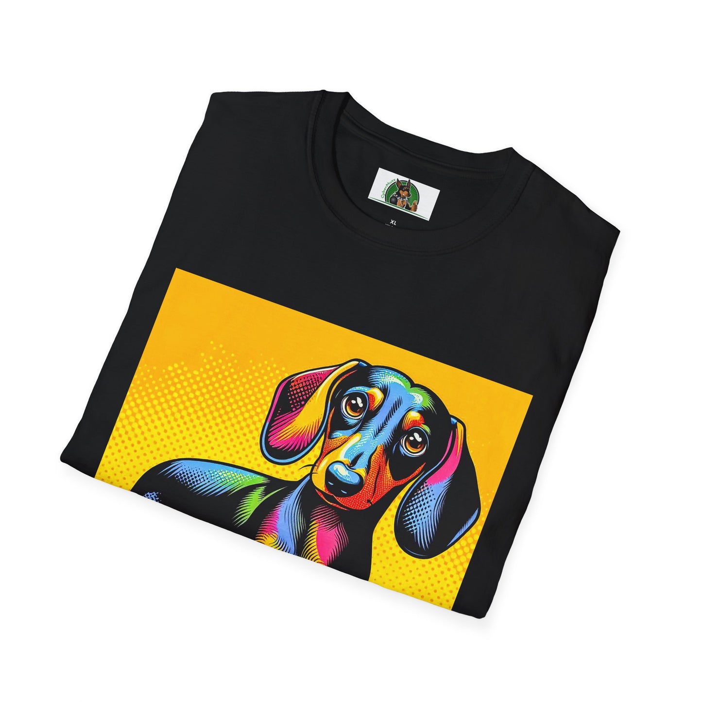 Dachshund colorful puppy t shirt