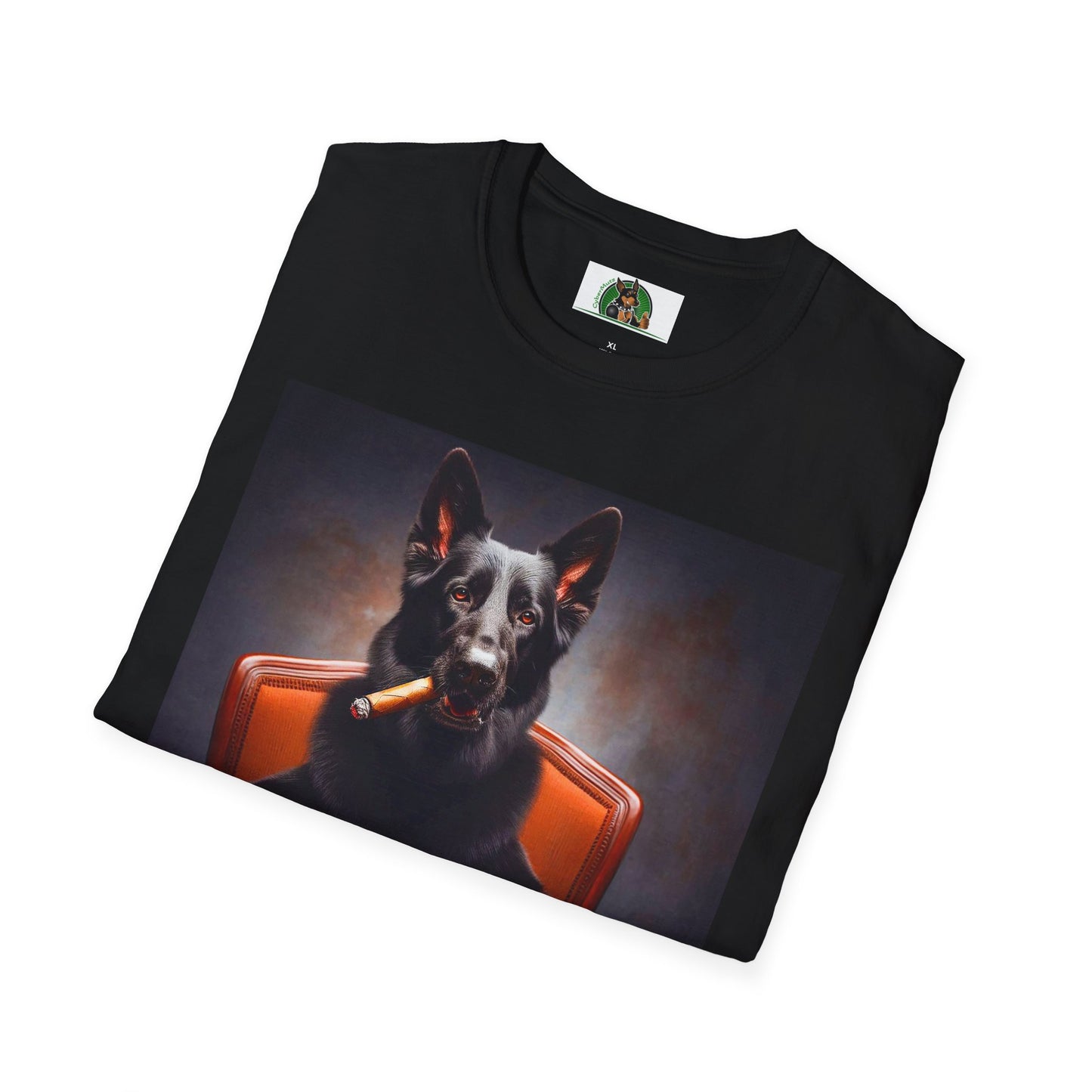 German Shepherd poker shirt