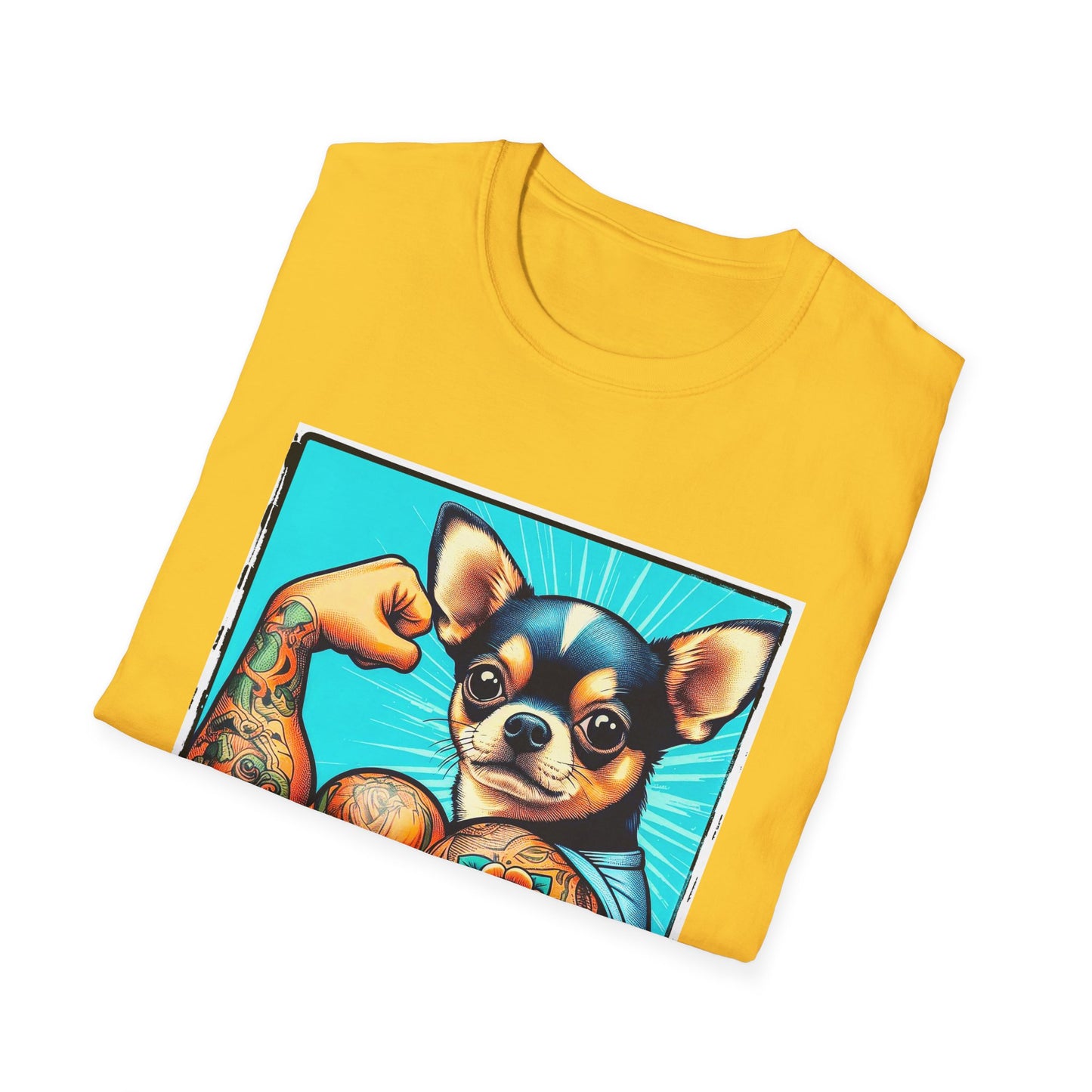 Chihuahua gym rat t shirt