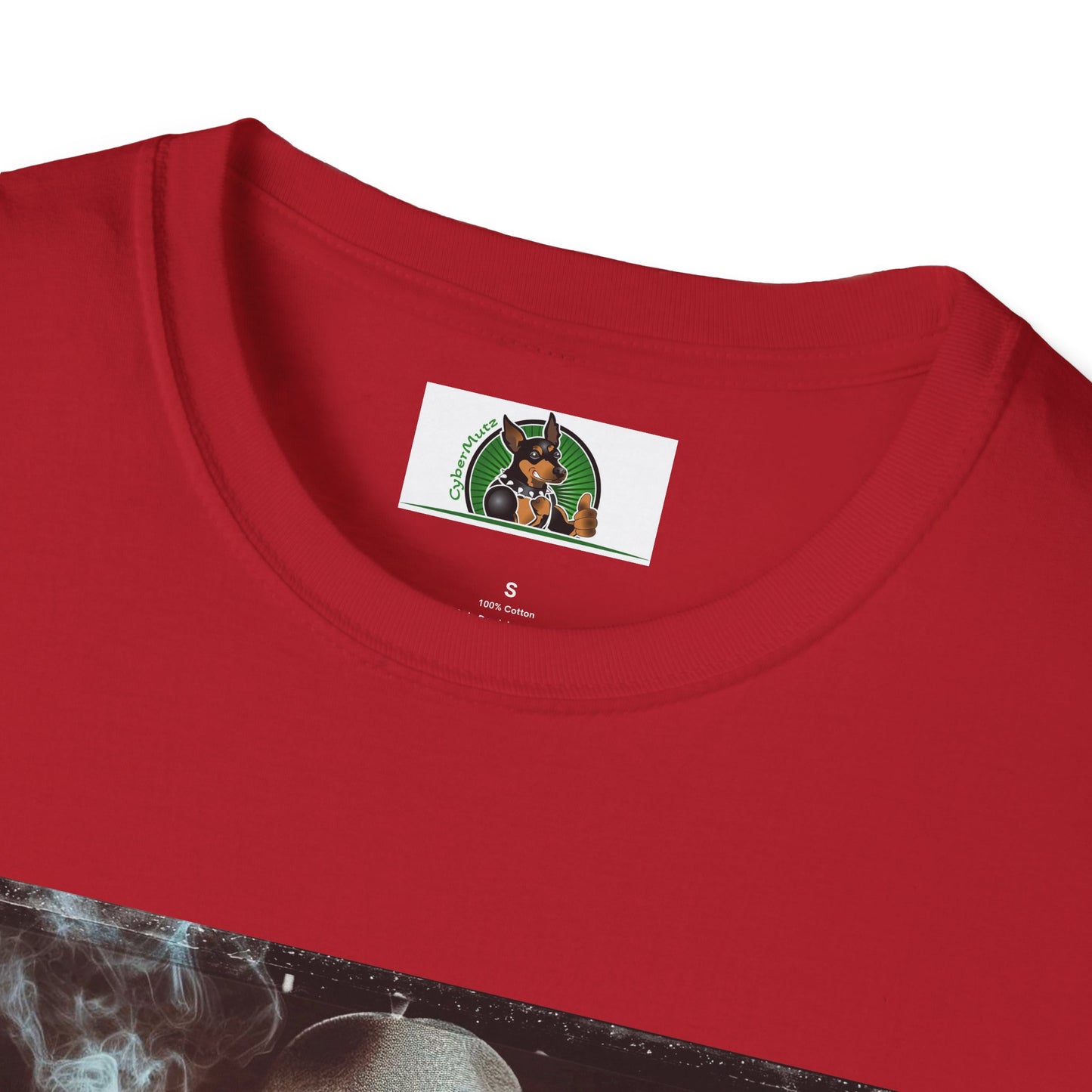 Golden Retriever cigars and smoking shirt