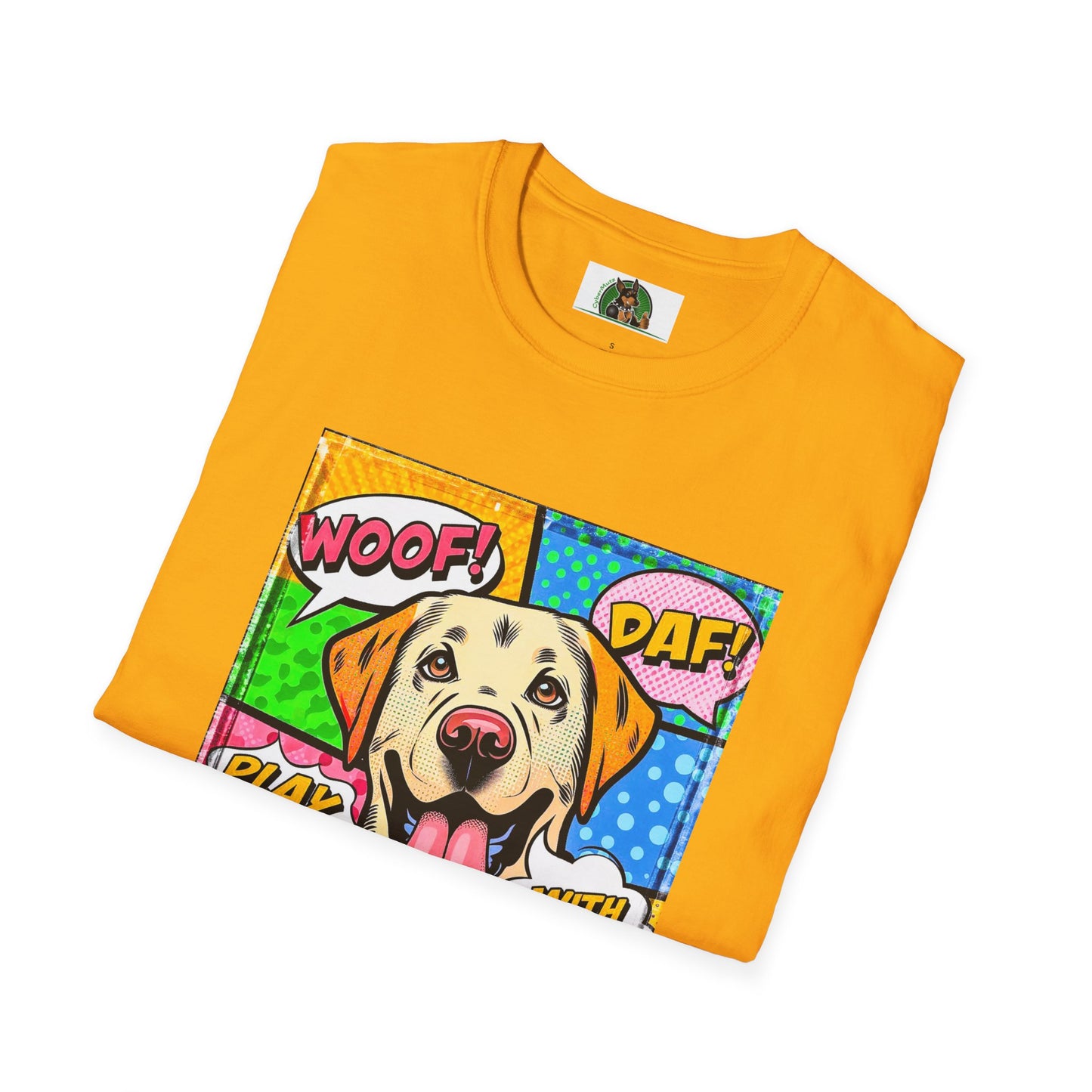 Wacky Labrador Retriever T-Shirt Printify