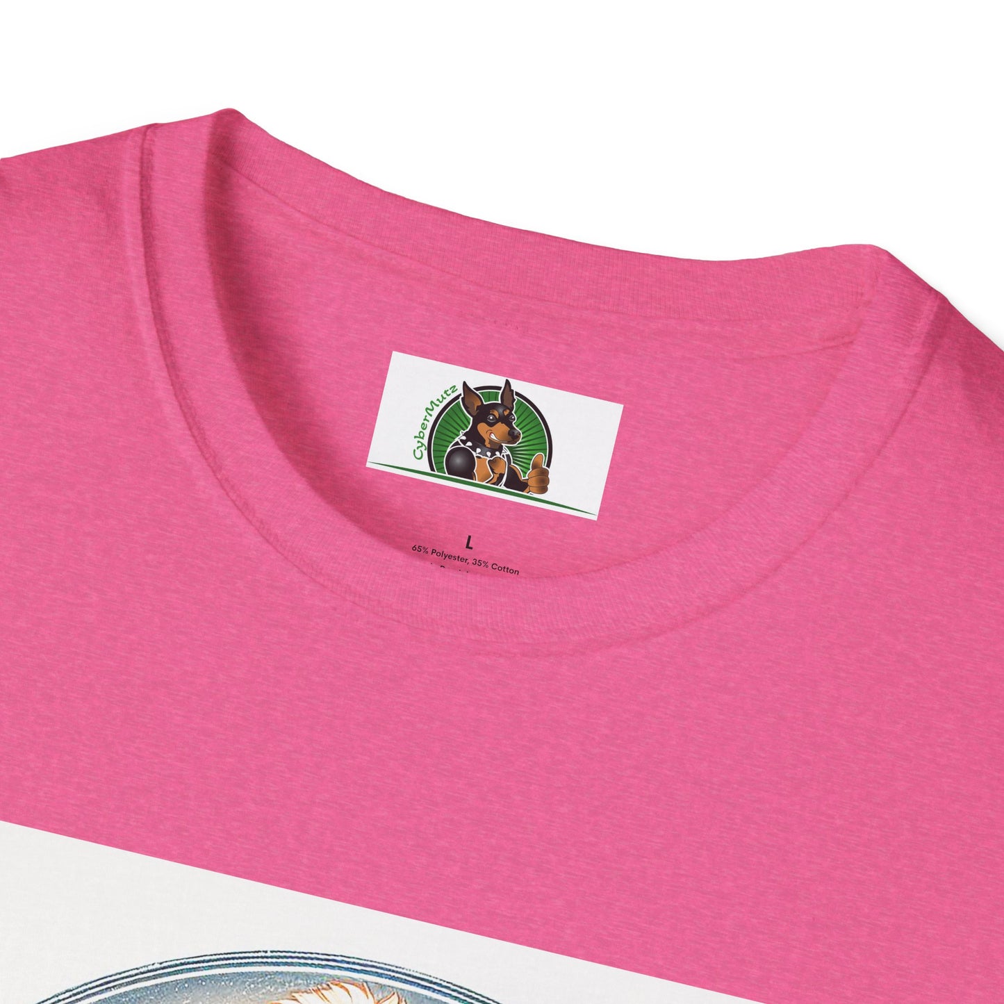 Golden Doodle flowery waves t shirt